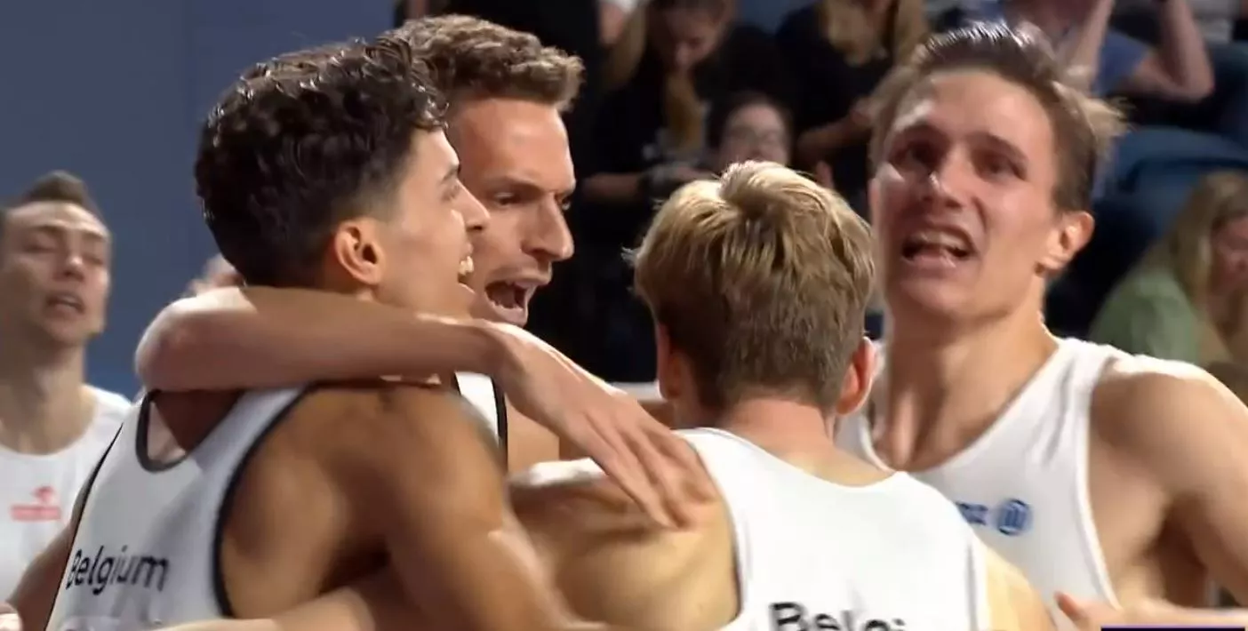 Christian Iguacel, campeón del mundo con el relevo 4x400 de Bélgica