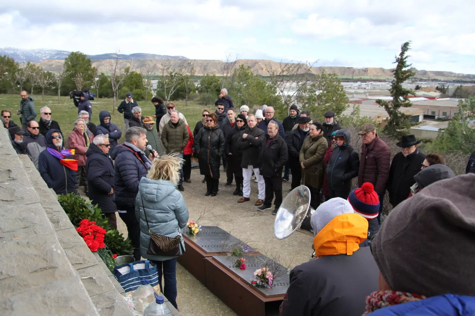 Concentración en el Memorial 545. Foto Carlos Neofato 