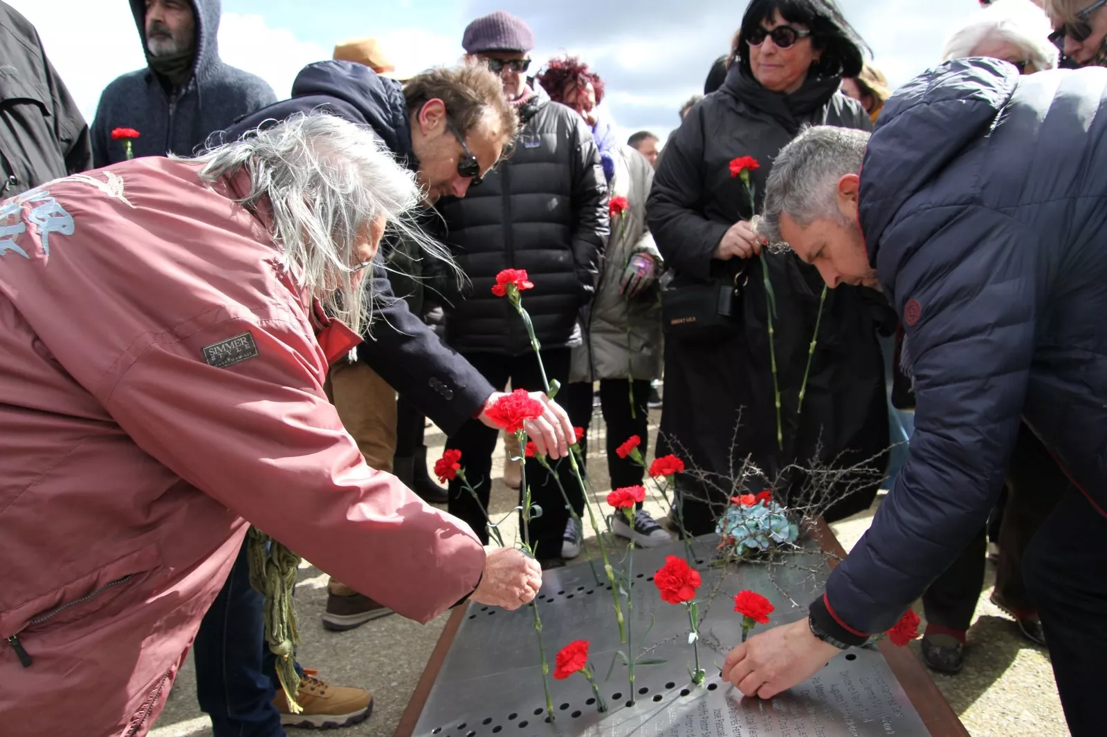 Concentración en el Memorial 545. Foto Carlos Neofato 