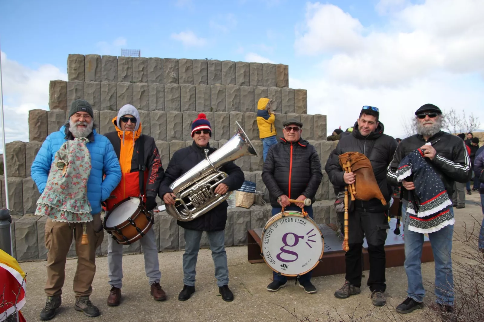 Concentración en el Memorial 545. Foto Carlos Neofato 