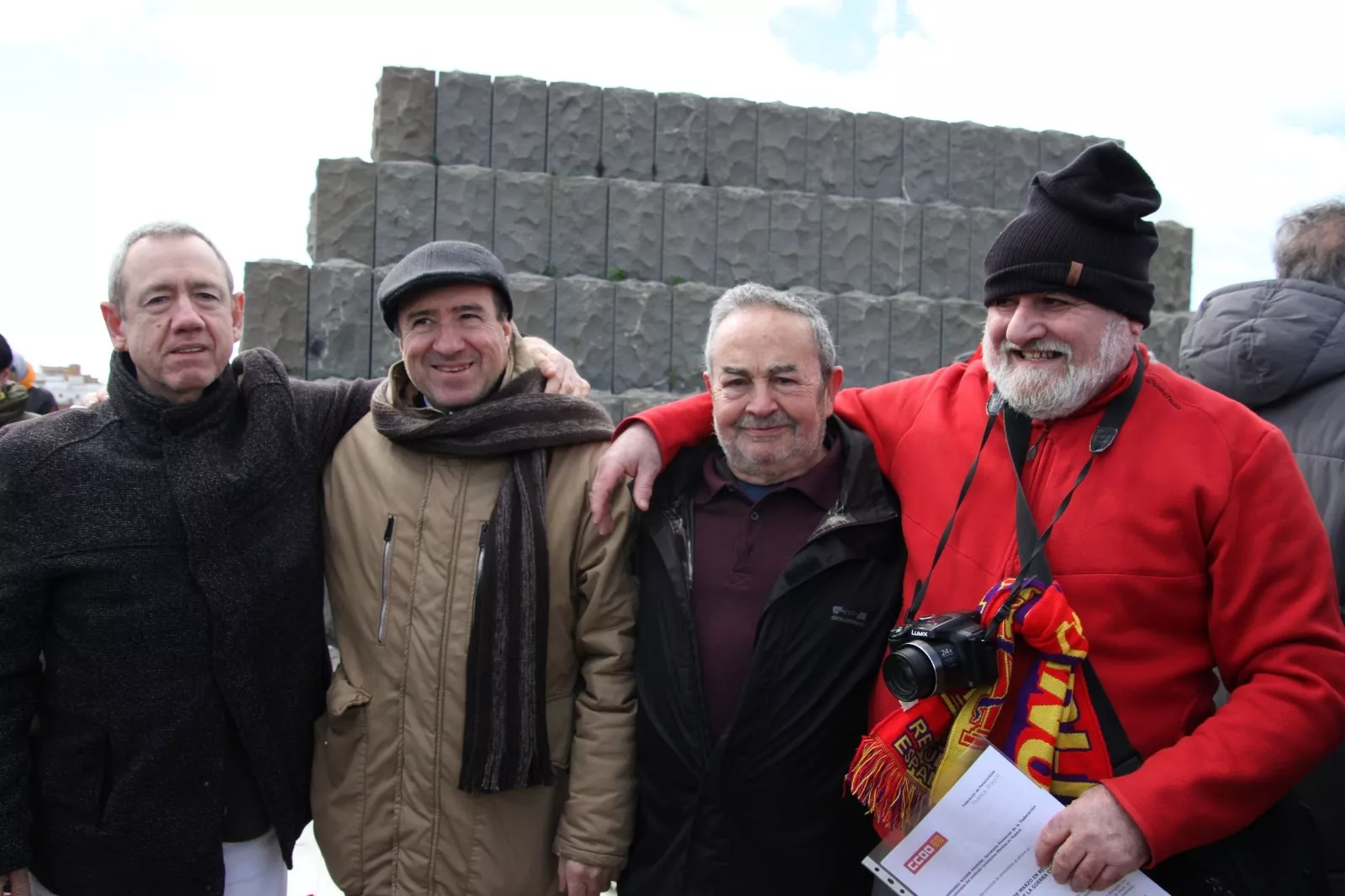 Concentración en el Memorial 545. Foto Carlos Neofato 