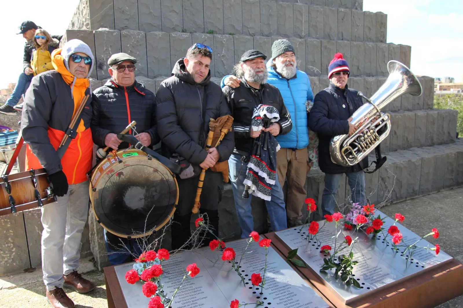 Concentración en el Memorial 545. Foto Carlos Neofato 