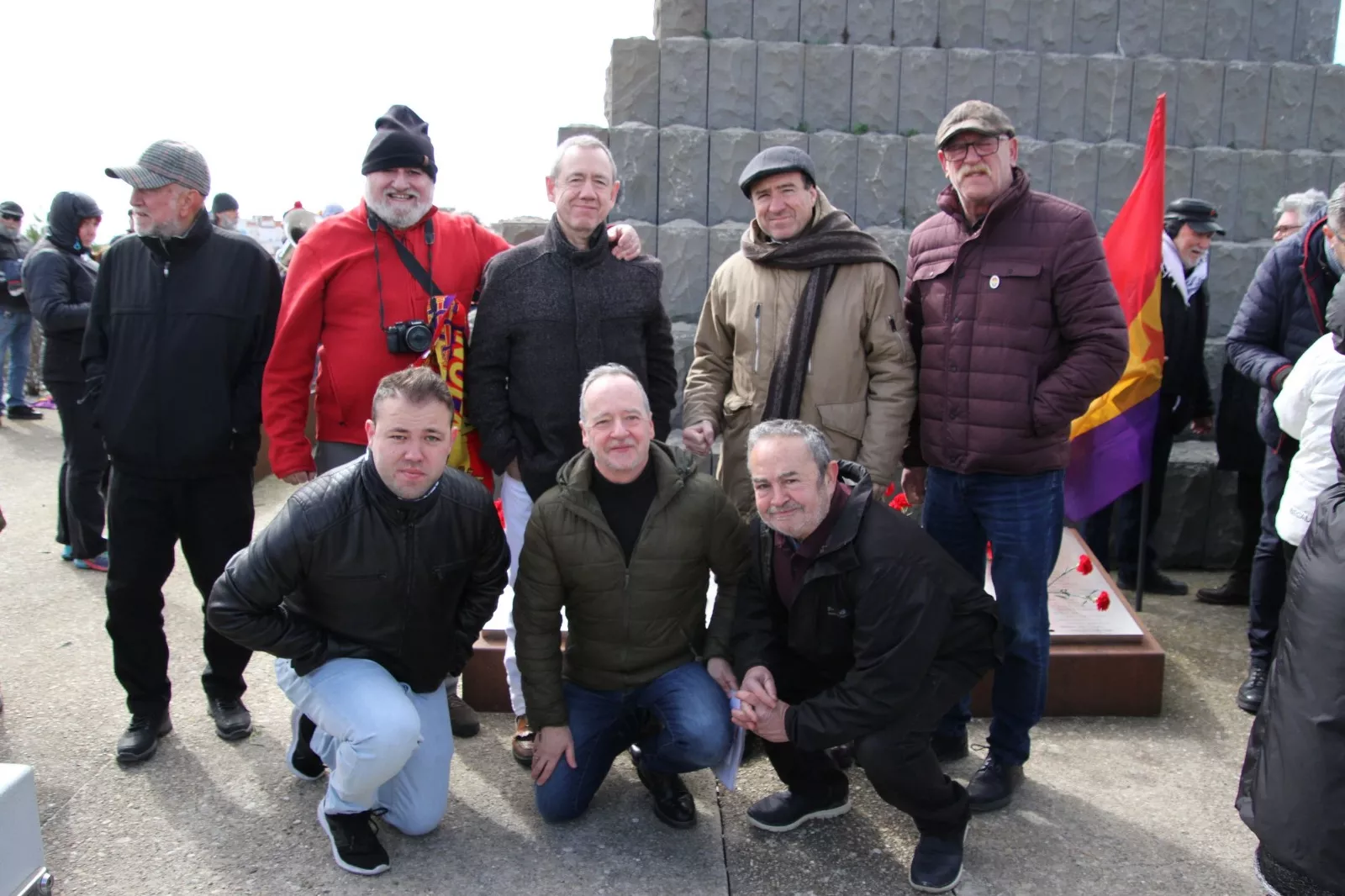 Concentración en el Memorial 545. Foto Carlos Neofato 