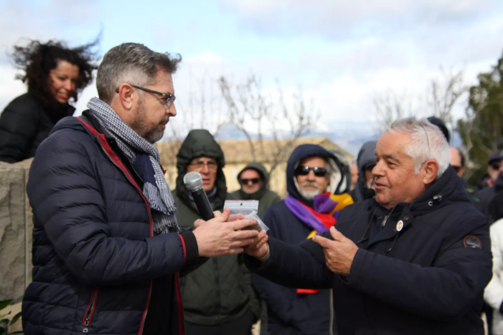 Concentración en el Memorial 545. Foto Carlos Neofato 