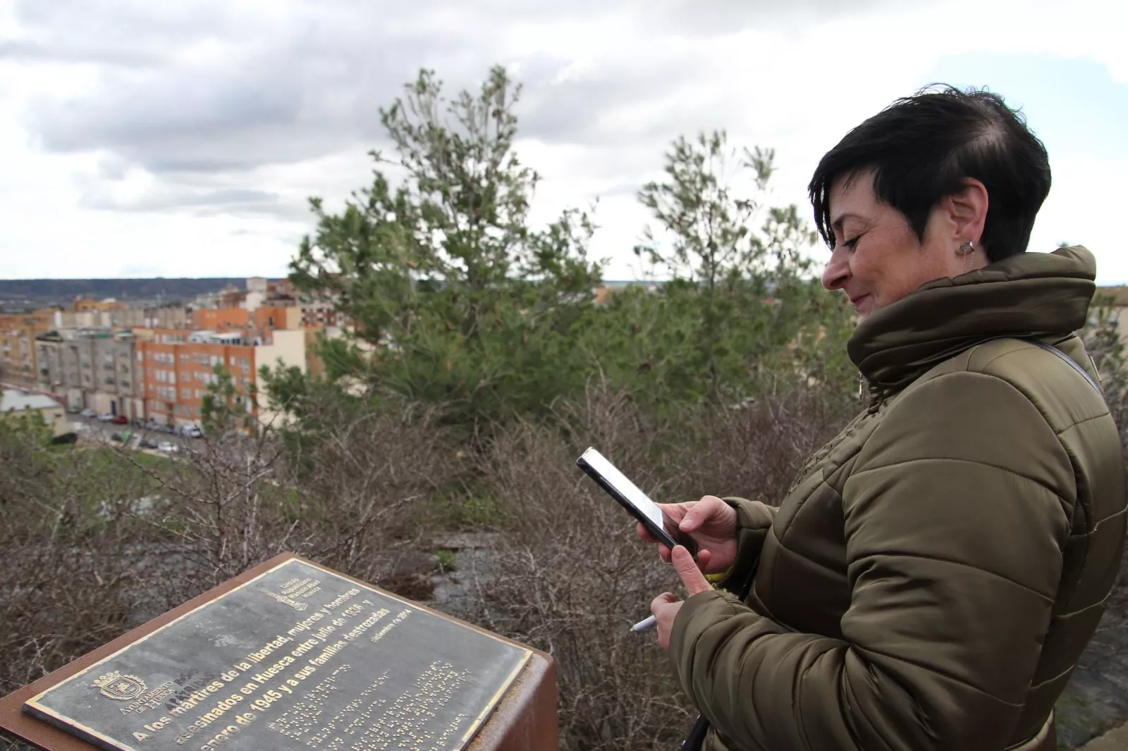 Concentración en el Memorial 545. Foto Carlos Neofato 