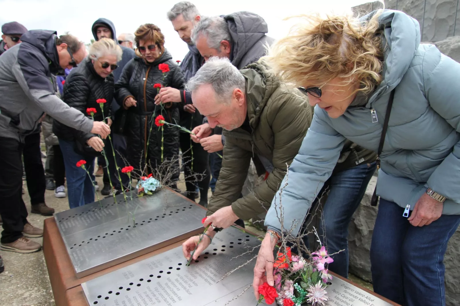 Concentración en el Memorial 545. Foto Carlos Neofato 