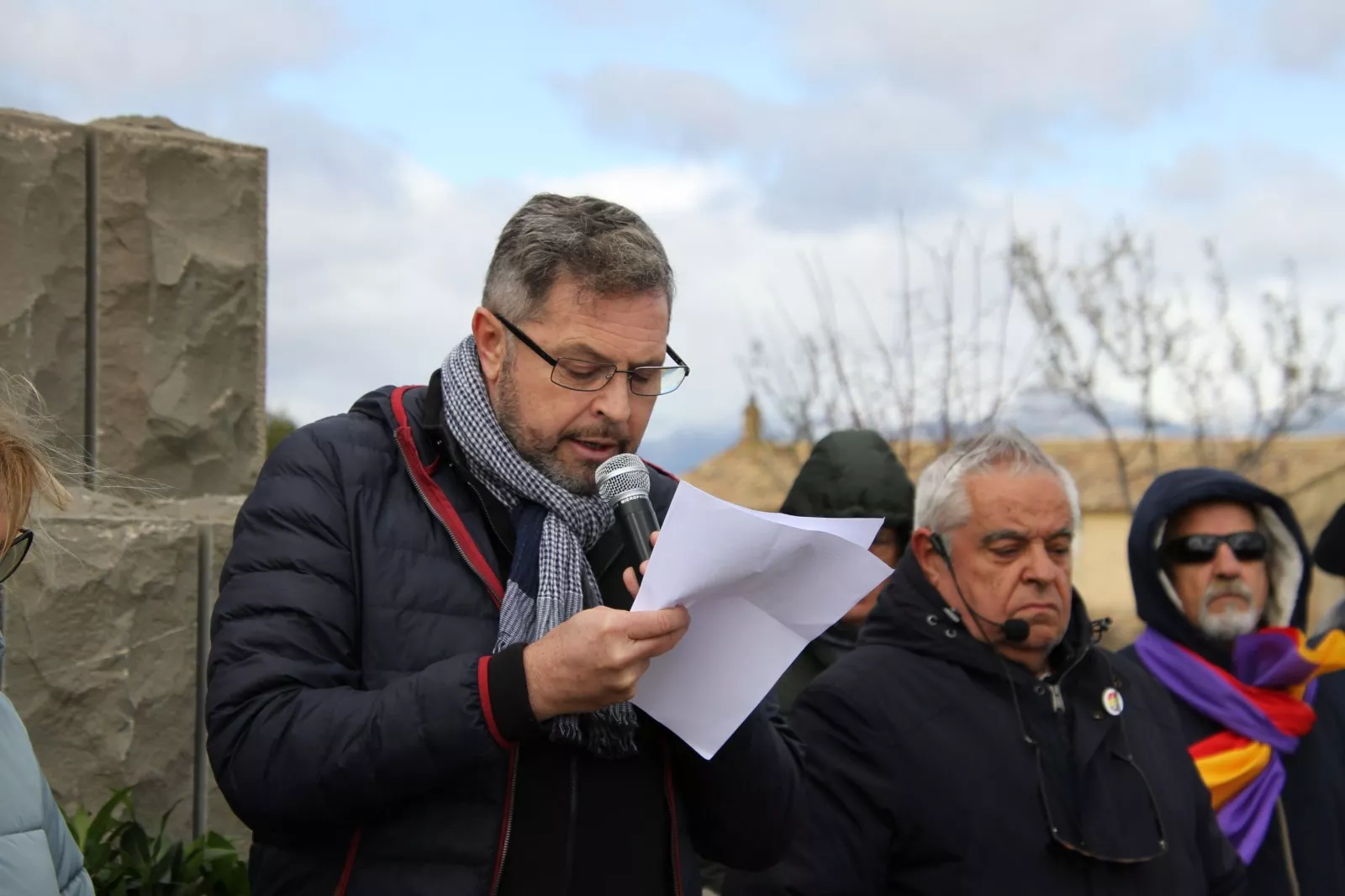 Concentración en el Memorial 545. Foto Carlos Neofato 