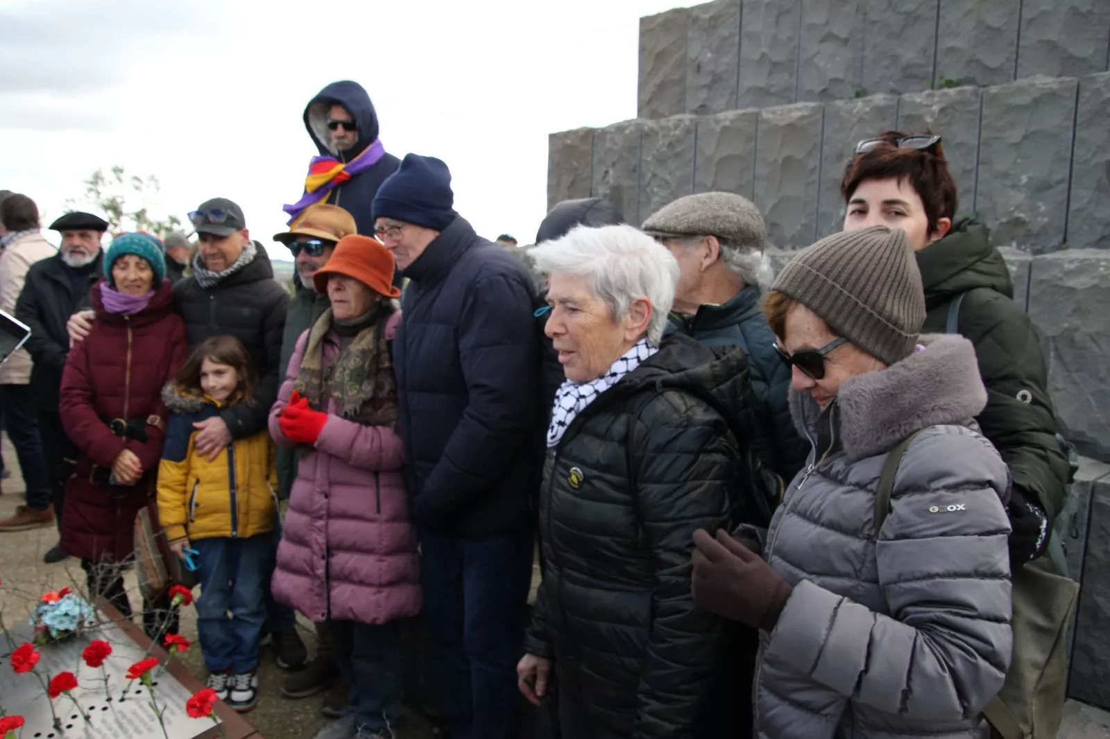 Concentración en el Memorial 545. Foto Carlos Neofato 