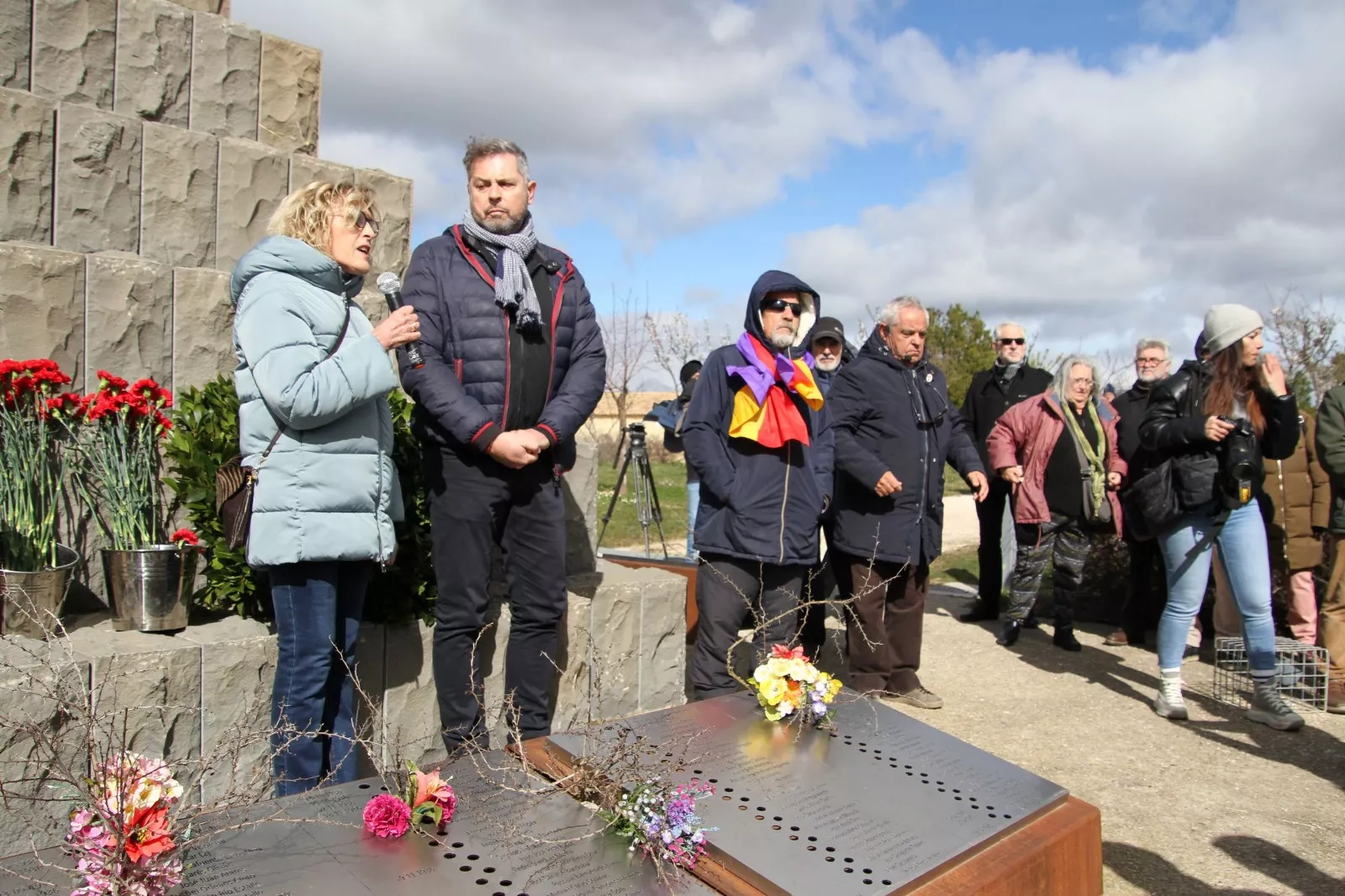 Concentración en el Memorial 545. Foto Carlos Neofato 