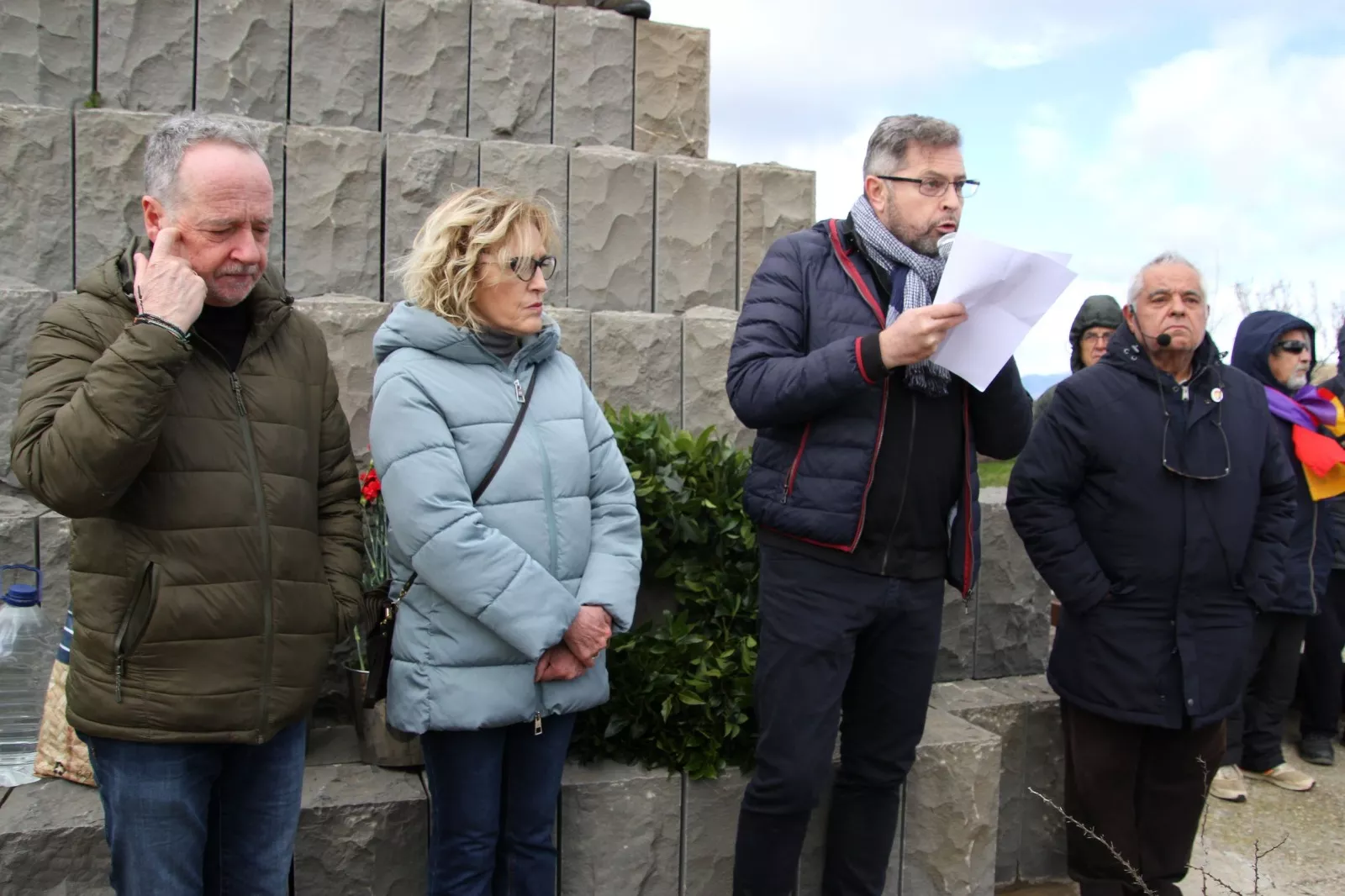 Concentración en el Memorial 545. Foto Carlos Neofato 