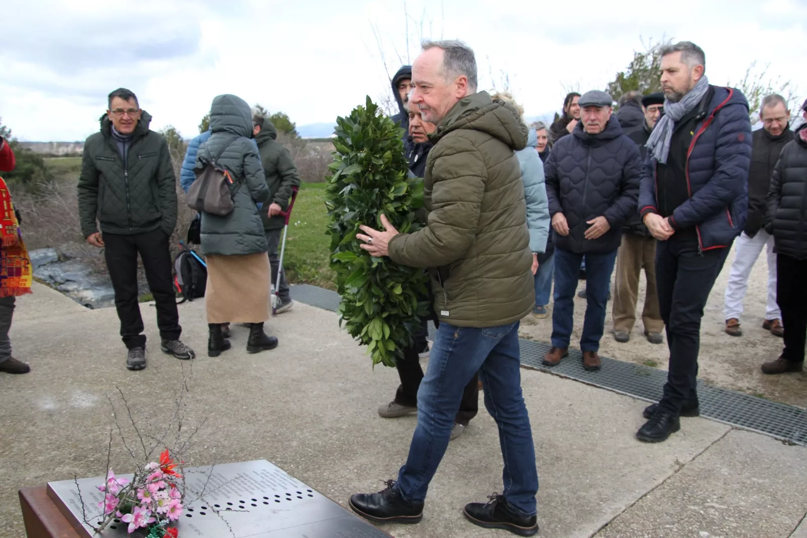 Concentración en el Memorial 545. Foto Carlos Neofato 