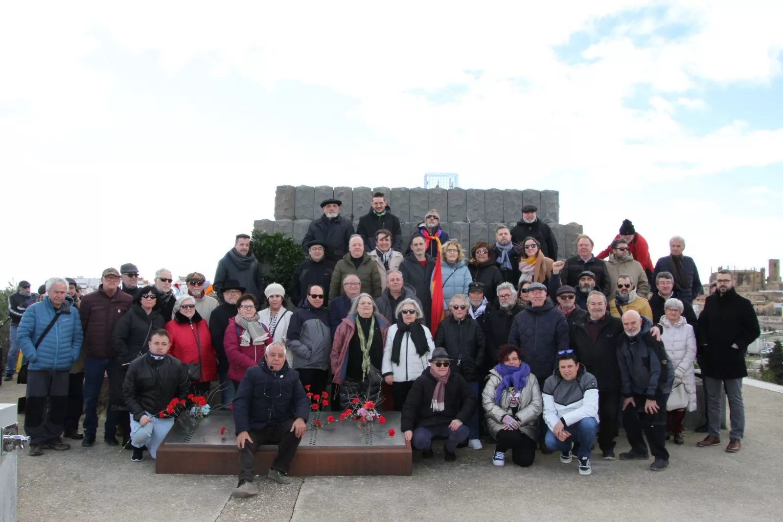 Concentración en el Memorial 545. Foto Carlos Neofato 