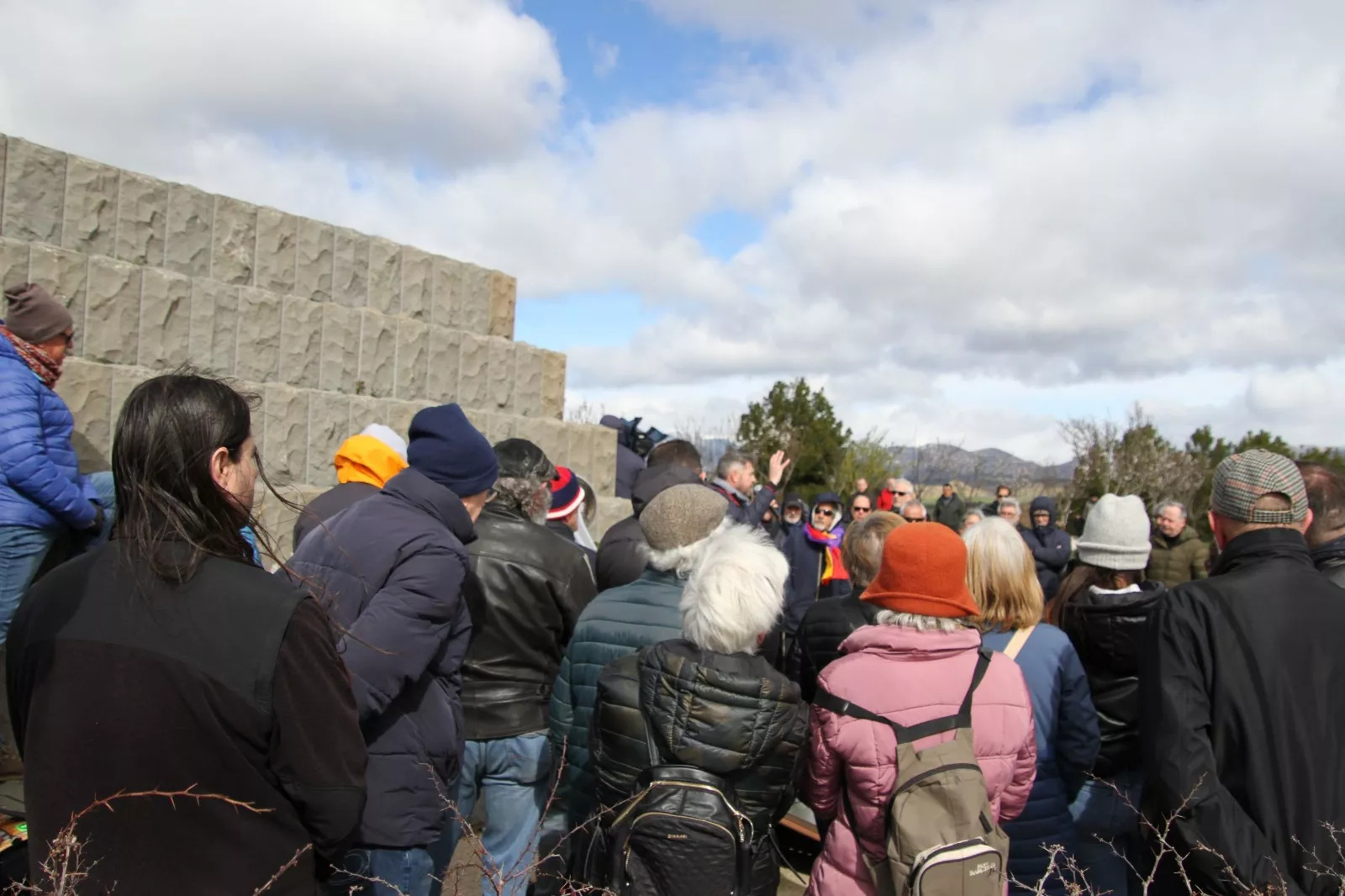Concentración en el Memorial 545. Foto Carlos Neofato 