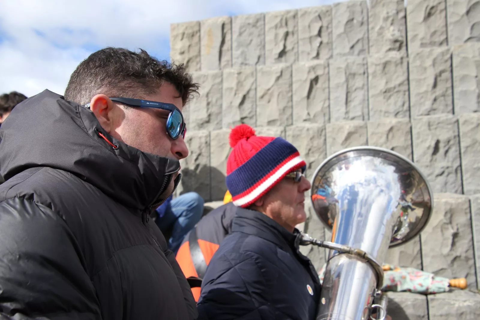 Concentración en el Memorial 545. Foto Carlos Neofato 