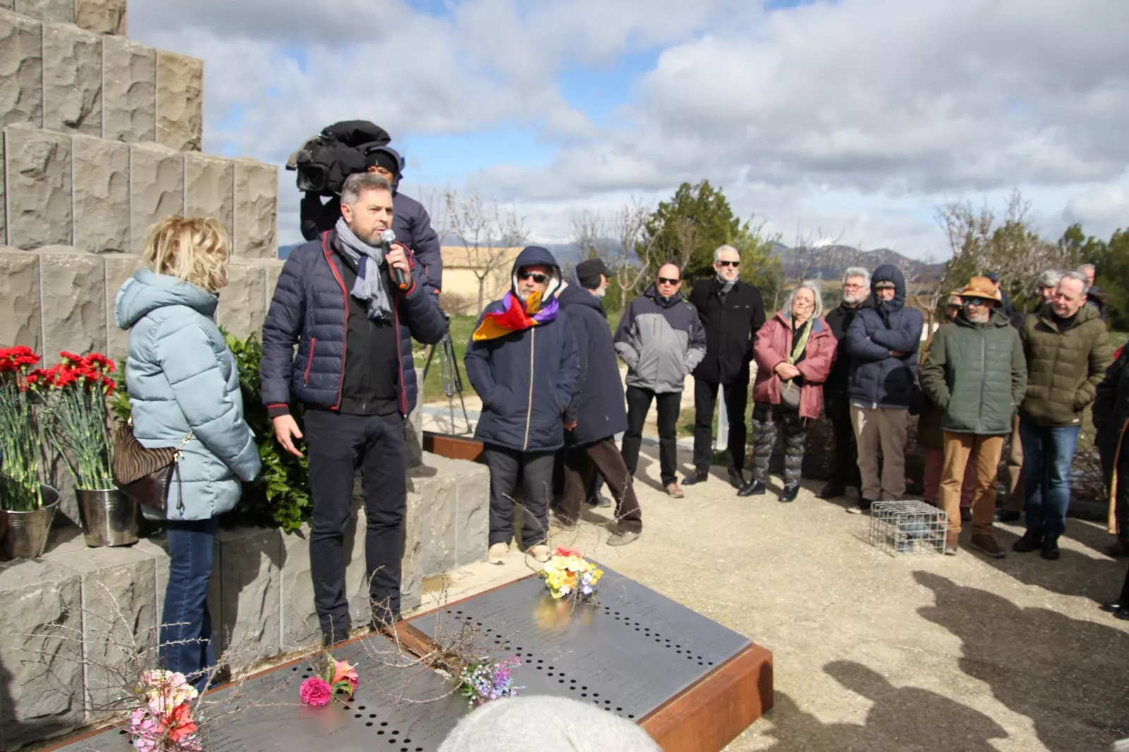 Concentración en el Memorial 545. Foto Carlos Neofato 