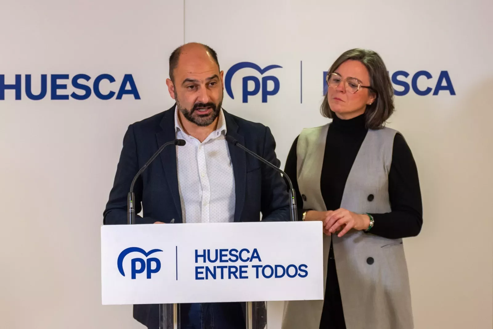 Fernando Torres y María José Vicente, diputados provinciales por el Partido Popular