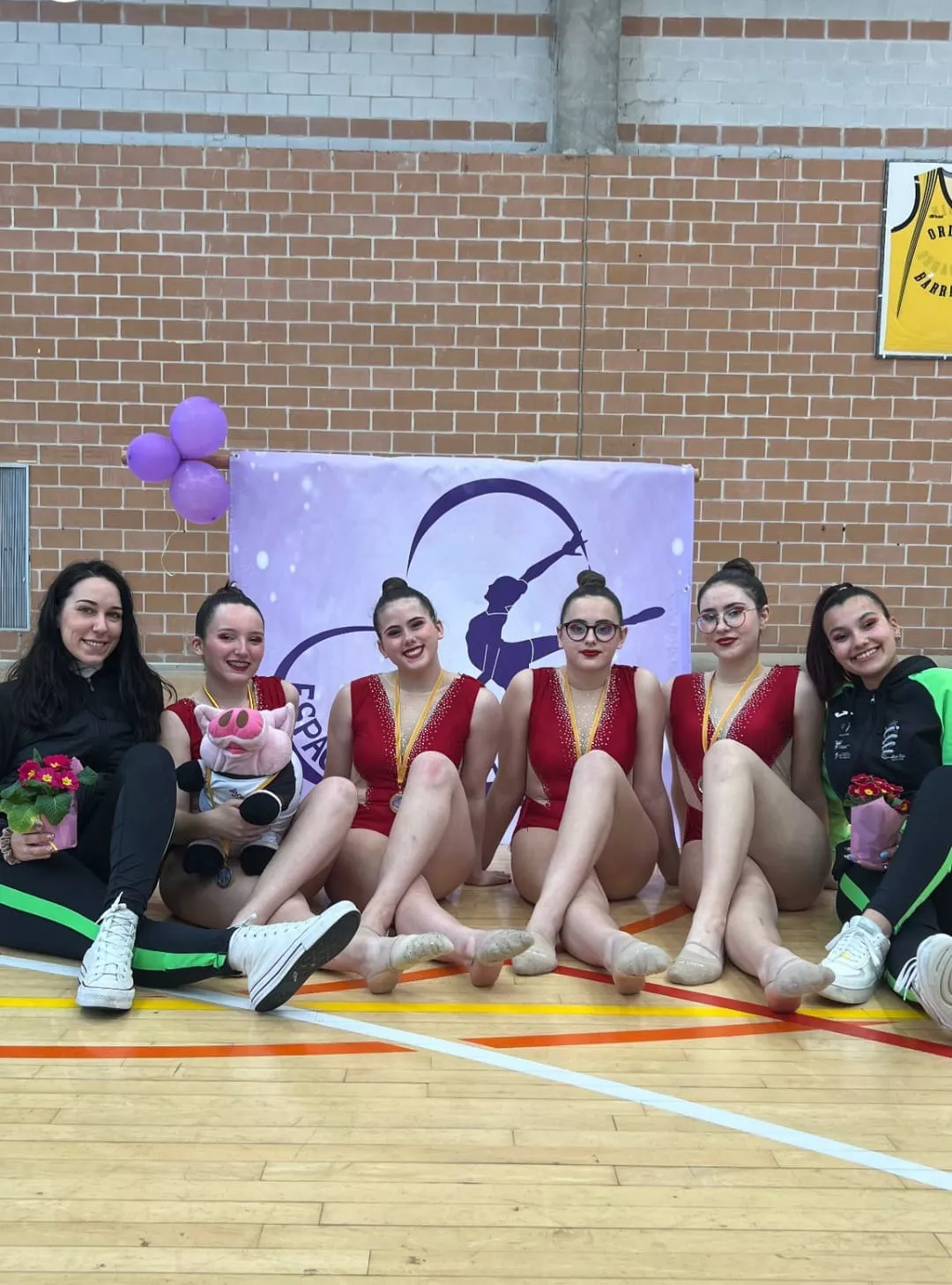 Juvenil conjunto Arco Iris Caspe