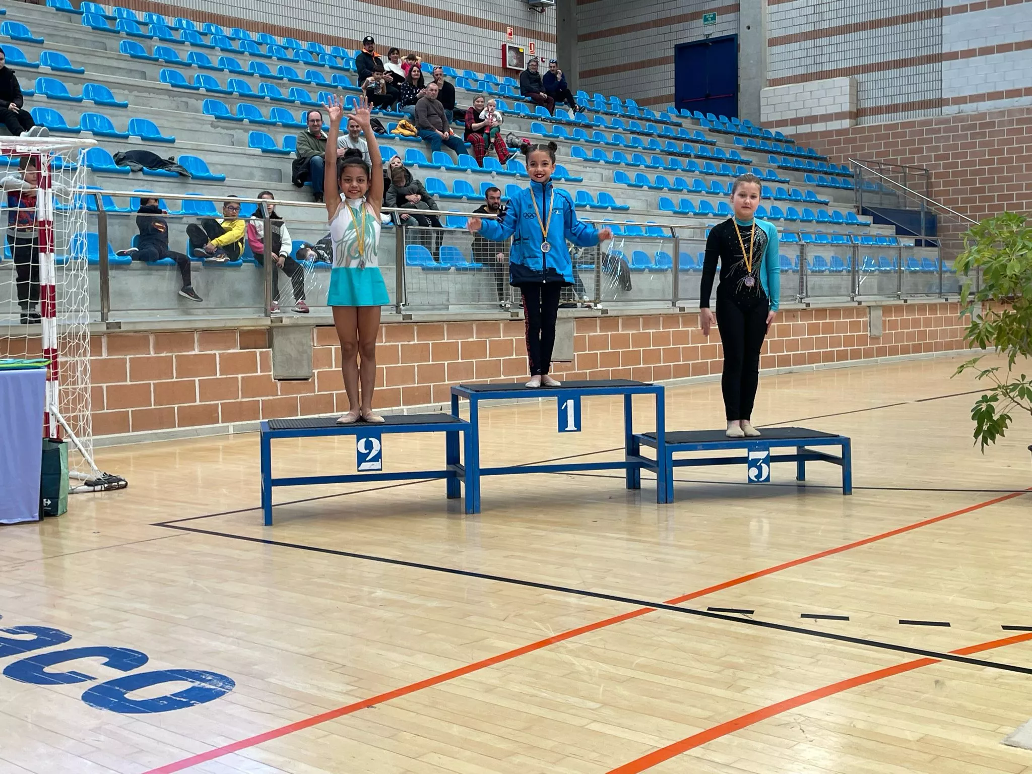 Podio Benjamín individual