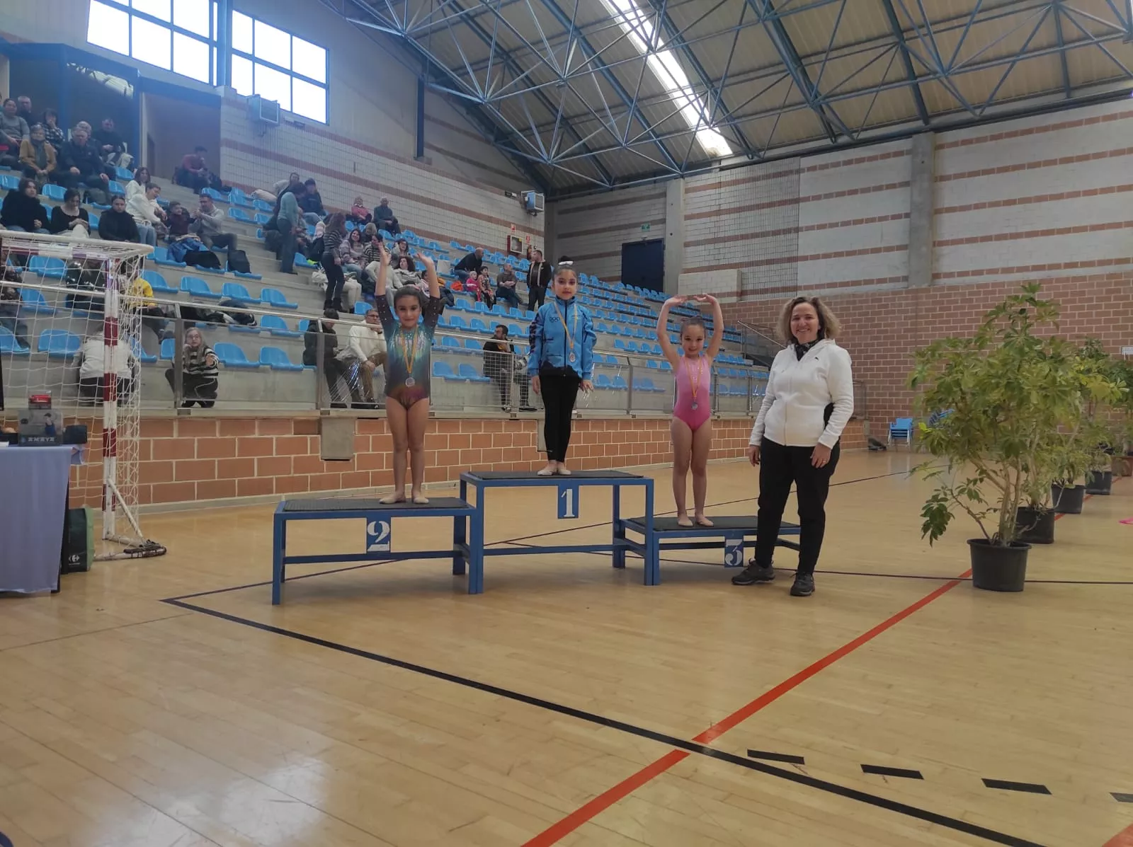 Podio Prebenjamín individual