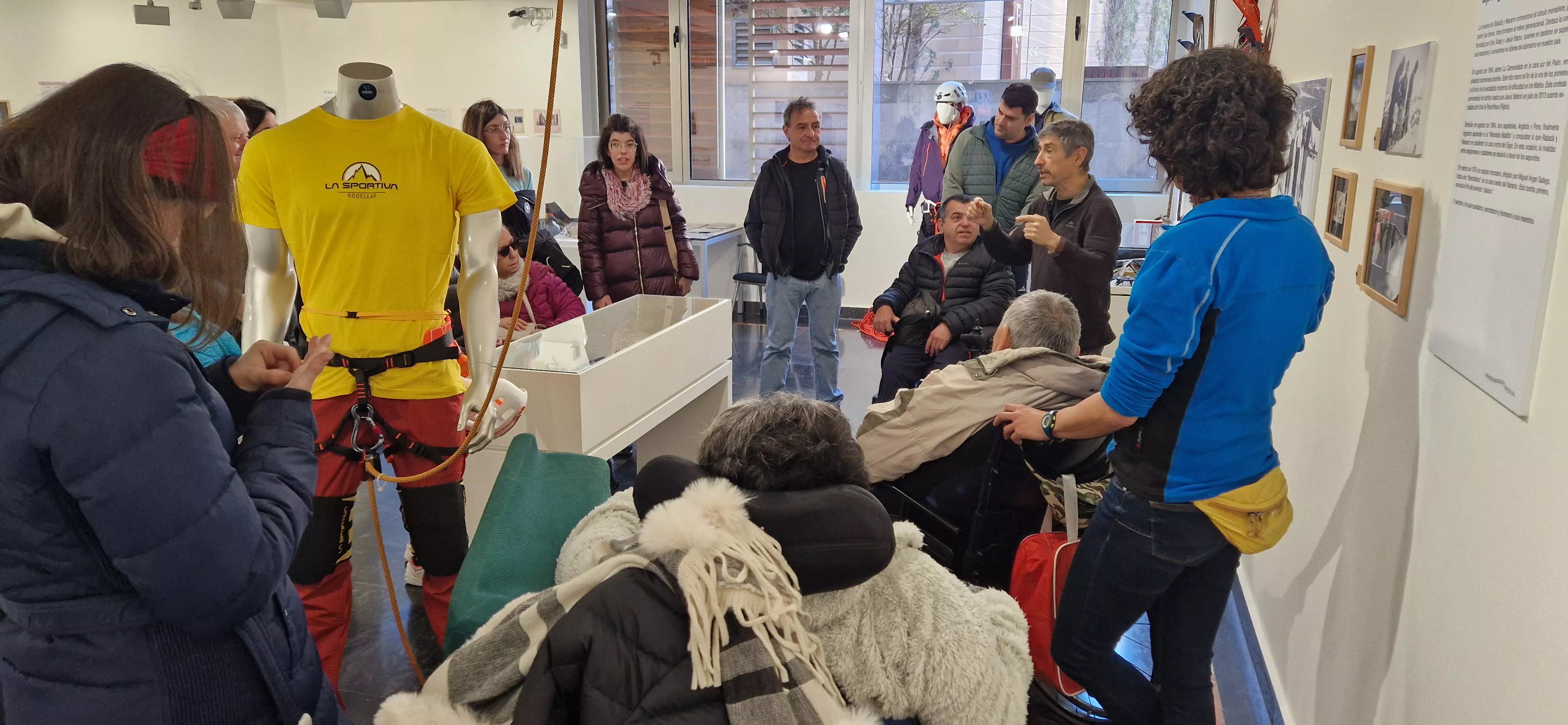  Exposición de la década prodigiosa (1953 1963) del alpinismo aragonés. Foto Myriam Martínez