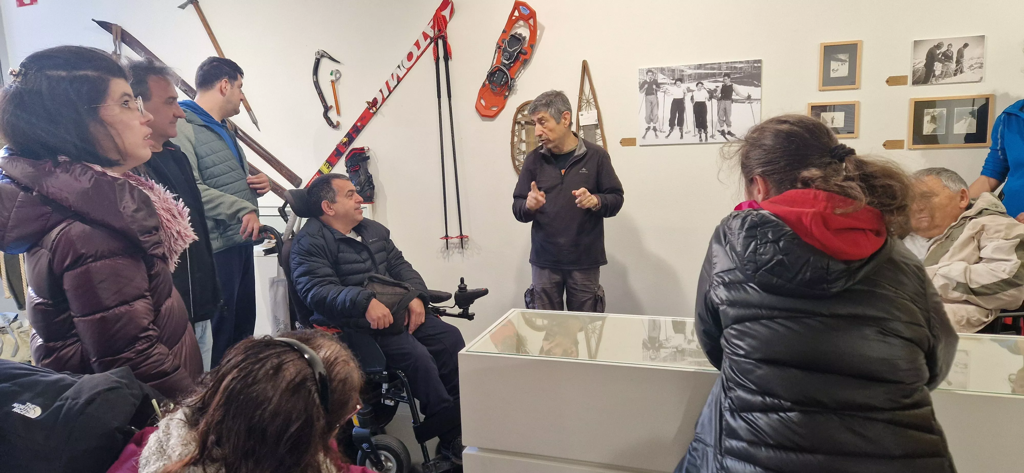  Exposición de la década prodigiosa (1953 1963) del alpinismo aragonés. Foto Myriam Martínez 