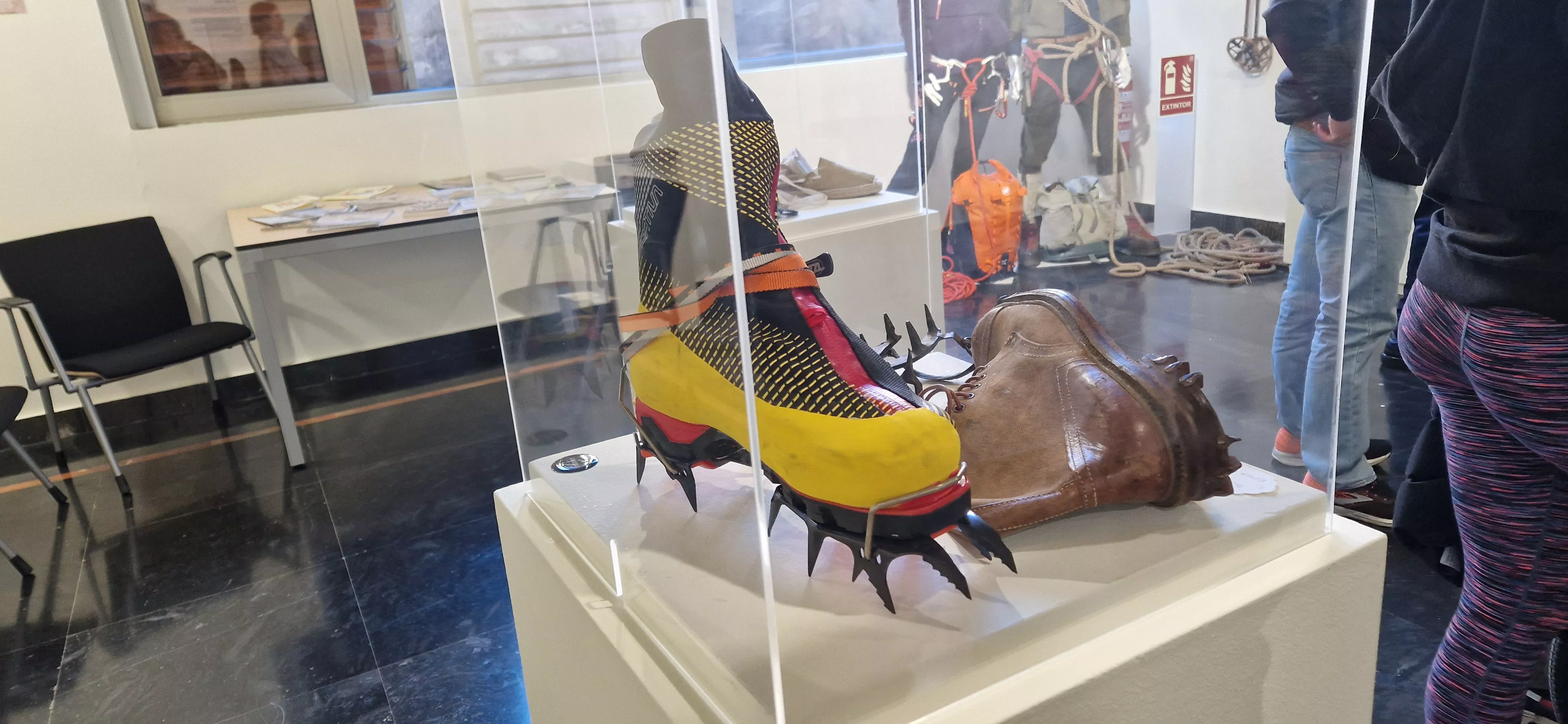  Exposición de la década prodigiosa (1953 1963) del alpinismo aragonés. Foto Myriam Martínez