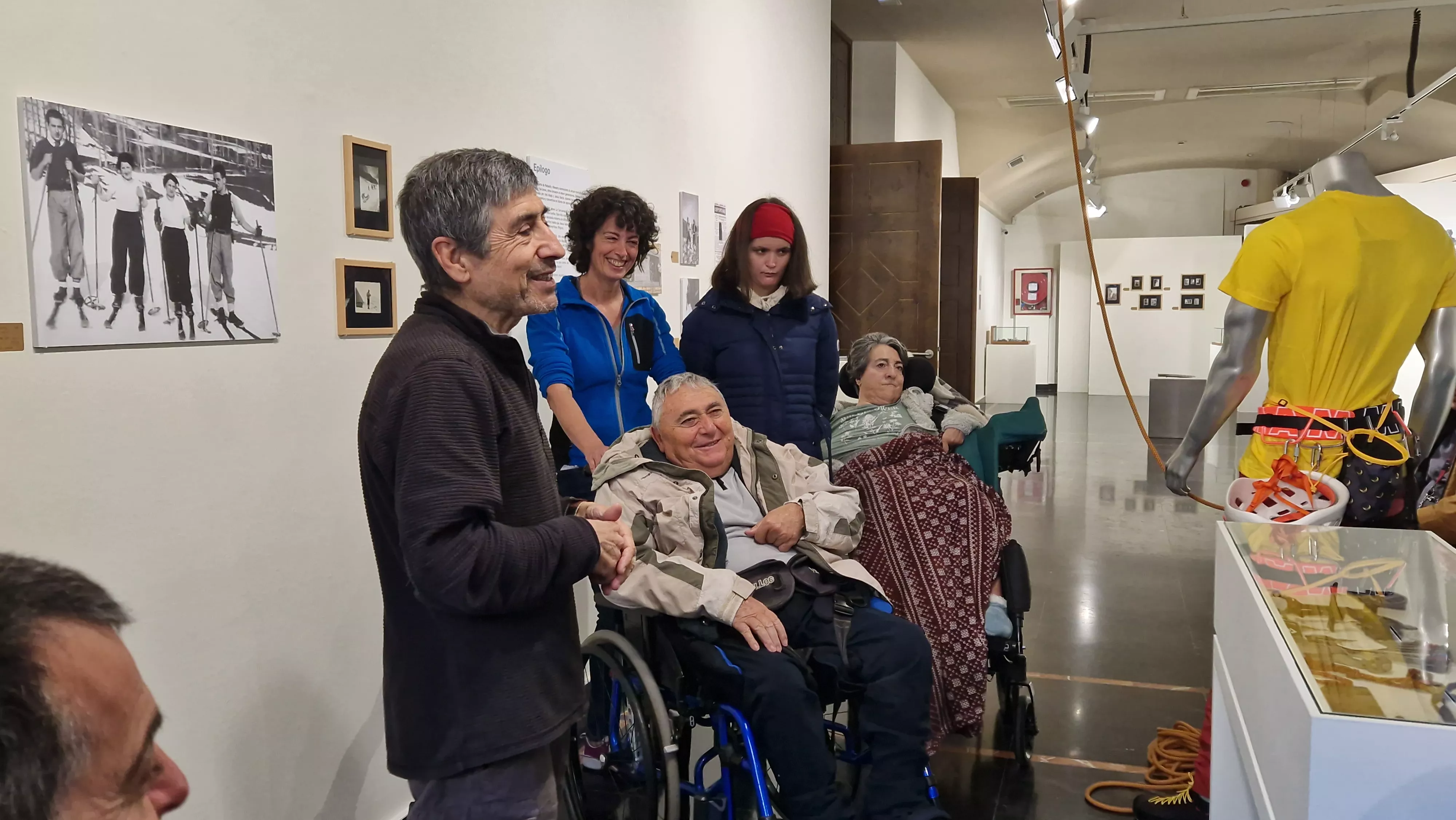  Exposición de la década prodigiosa (1953 1963) del alpinismo aragonés. Foto Myriam Martínez 