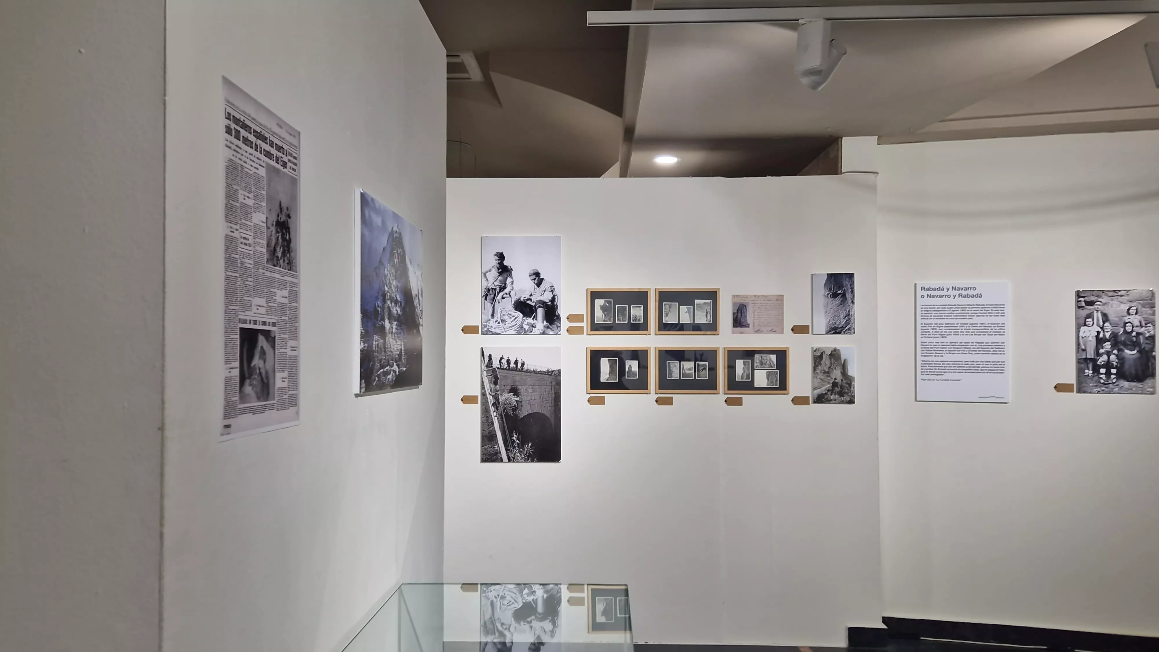  Exposición de la década prodigiosa (1953 1963) del alpinismo aragonés. Foto Myriam Martínez