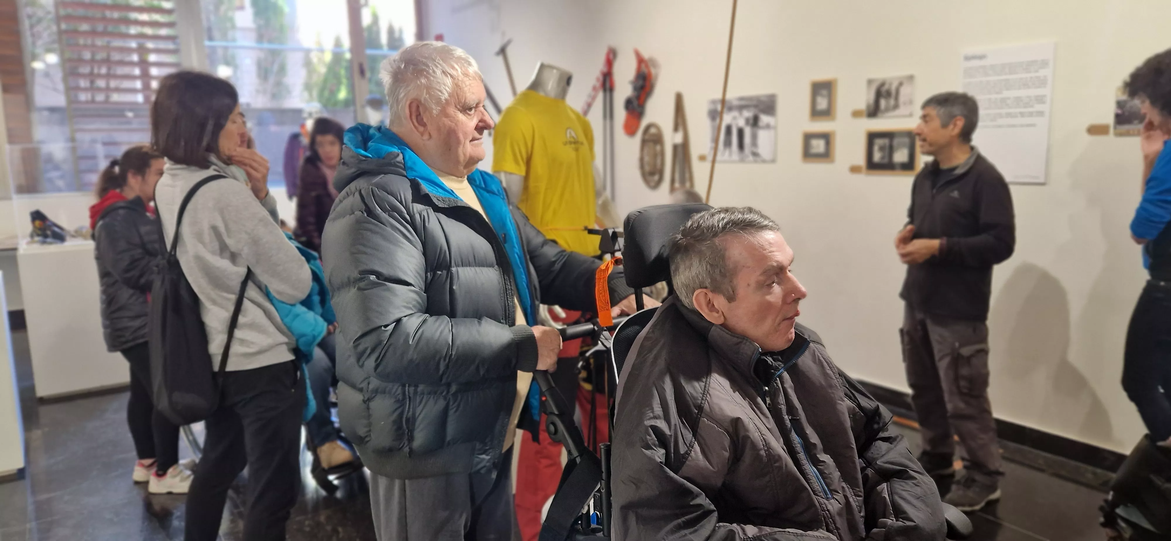  Exposición de la década prodigiosa (1953 1963) del alpinismo aragonés. Foto Myriam Martínez 