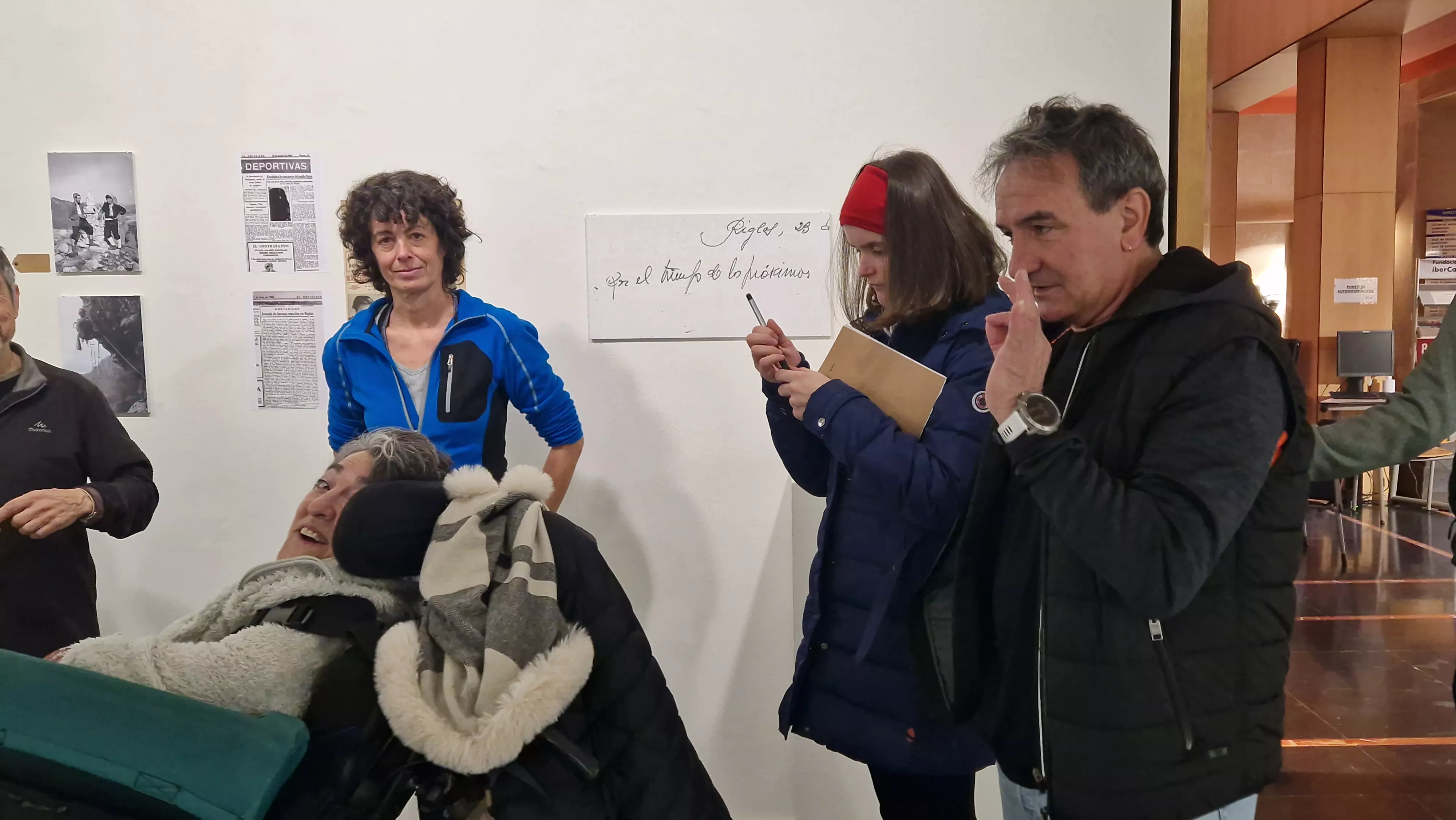  Exposición de la década prodigiosa (1953 1963) del alpinismo aragonés. Foto Myriam Martínez