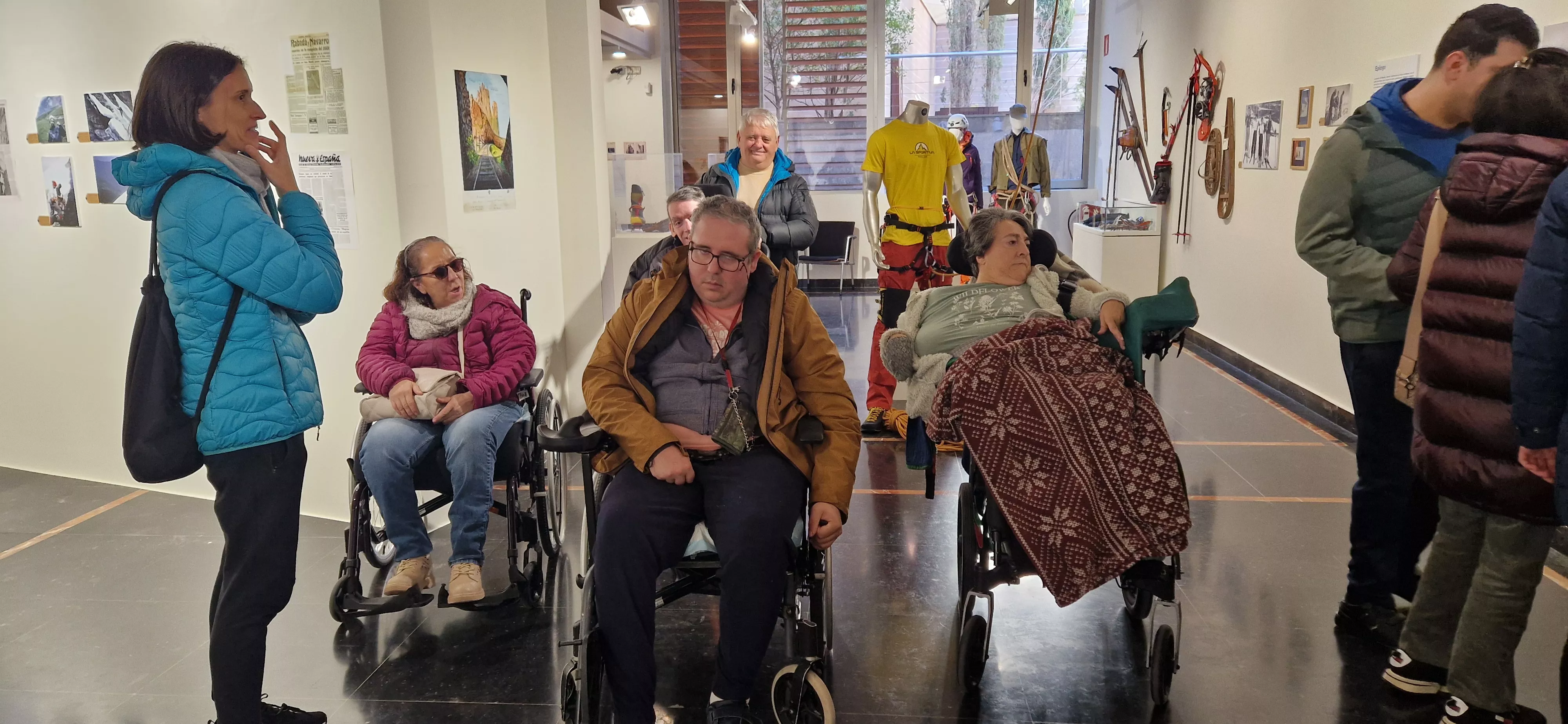  Exposición de la década prodigiosa (1953 1963) del alpinismo aragonés. Foto Myriam Martínez