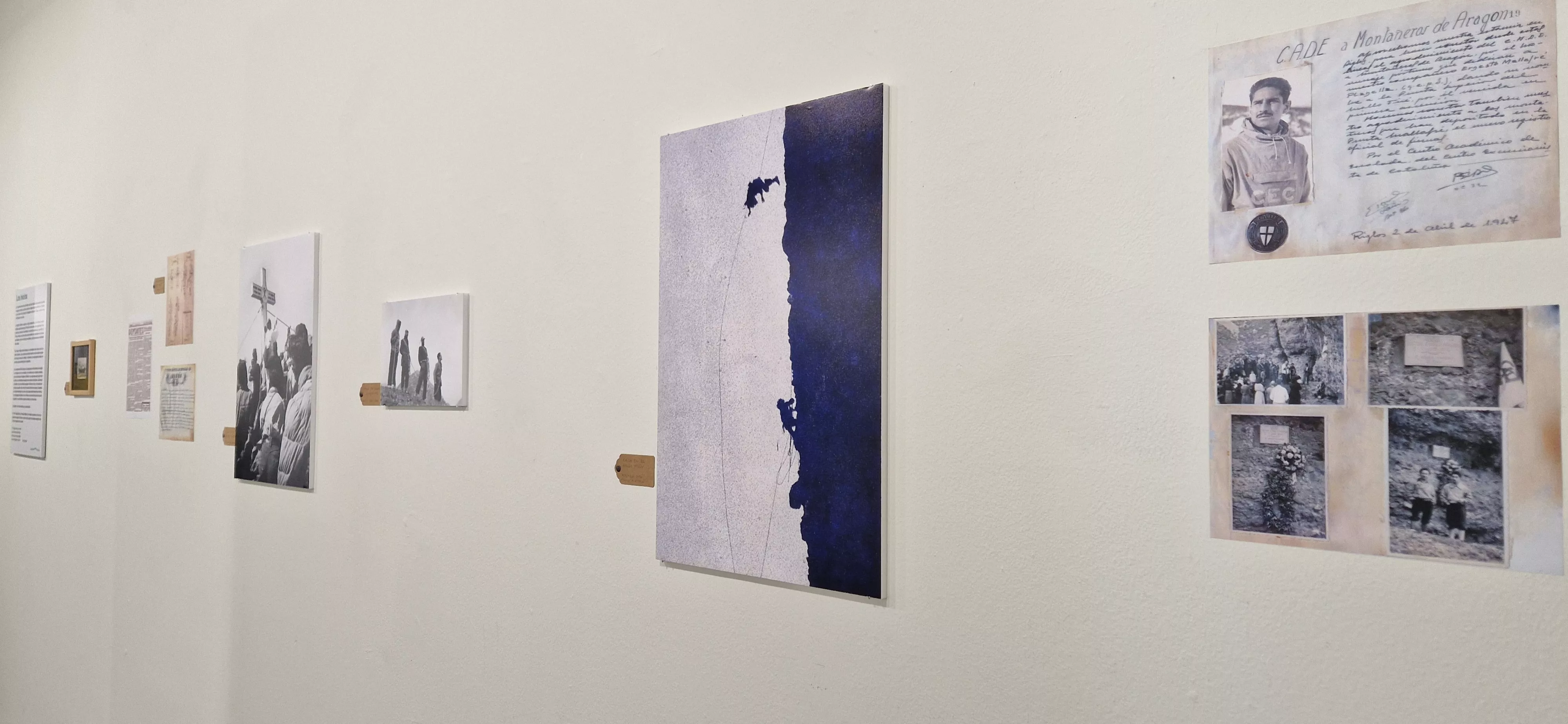  Exposición de la década prodigiosa (1953 1963) del alpinismo aragonés. Foto Myriam Martínez