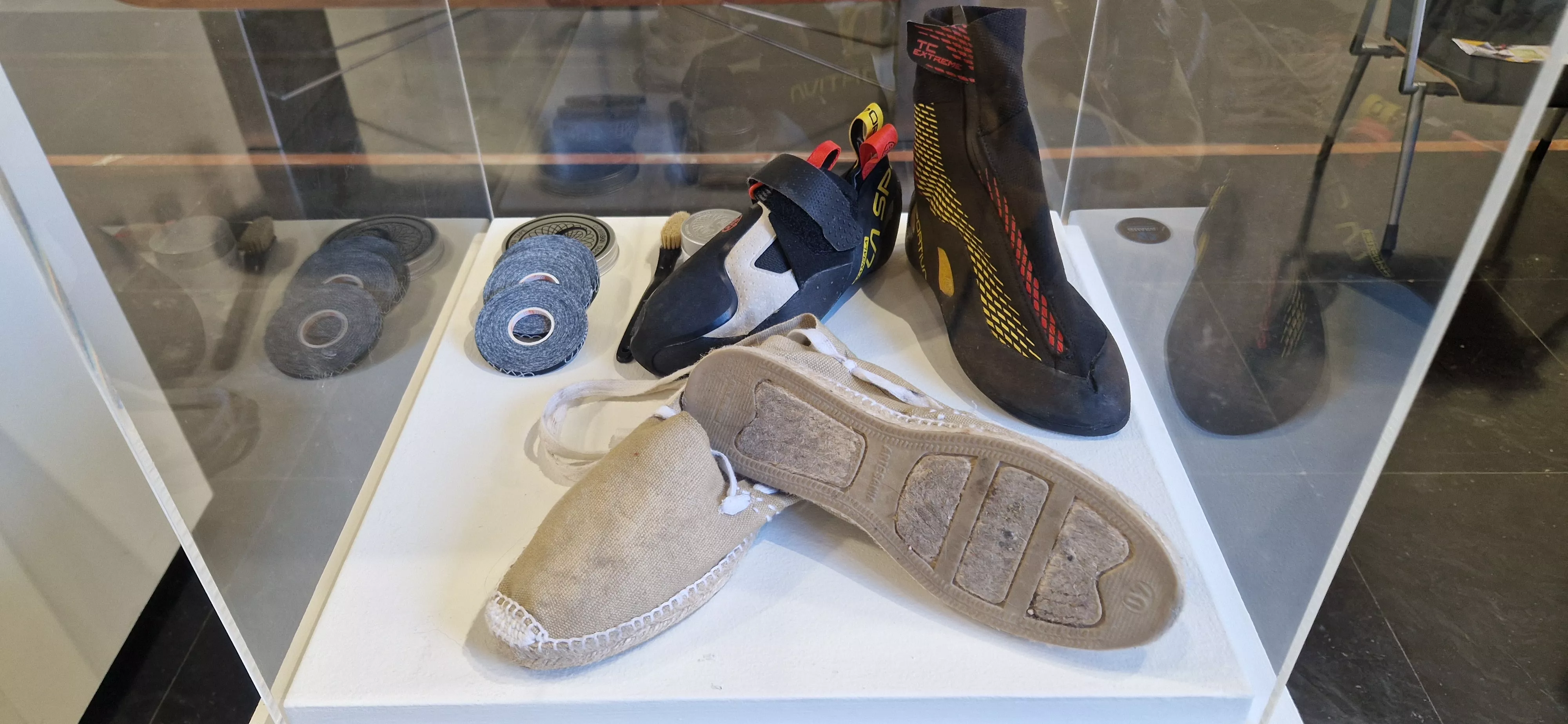  Exposición de la década prodigiosa (1953 1963) del alpinismo aragonés. Foto Myriam Martínez 