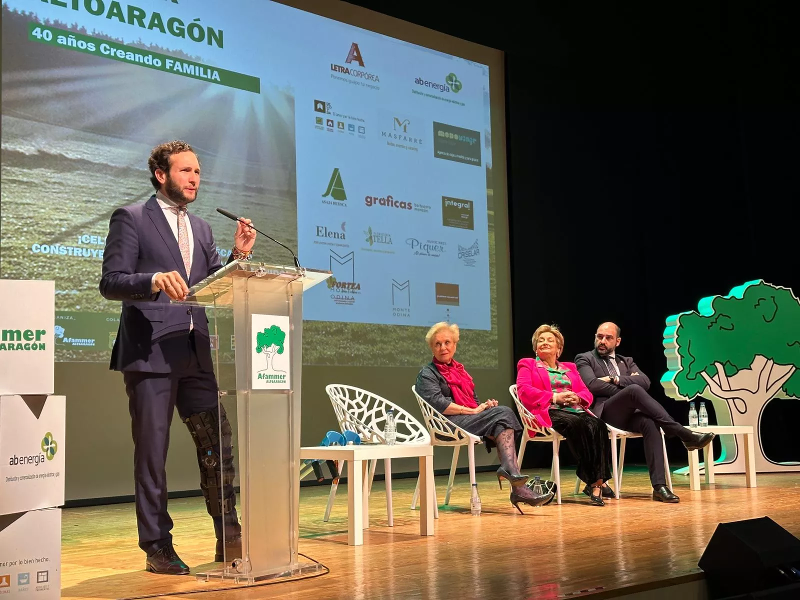 Intervención del presidente de la DPH, Isaac Claver.