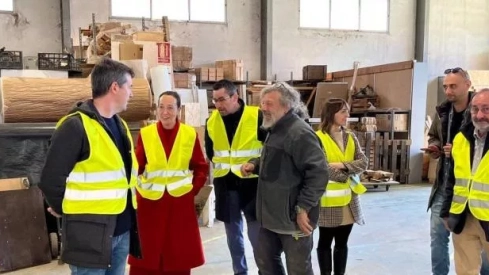 Susín ha visitado Arcadia y ha conocido el trabajo que se realiza.