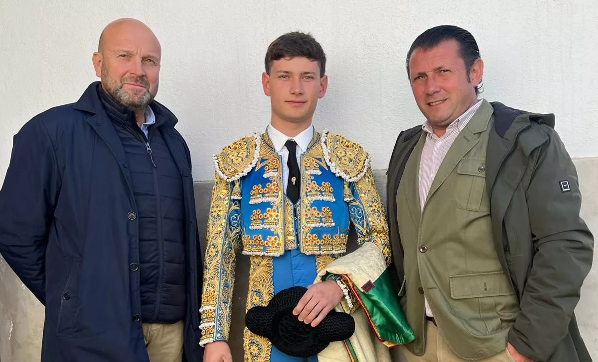 Pablo Ciprés, Fran Fernando y Ricardo Aguín "El Molinero". 