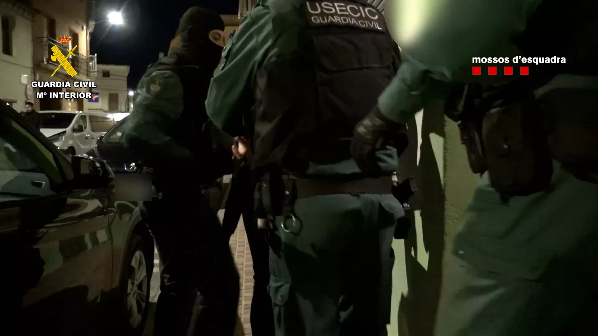 La operación acabó con seis detenidos