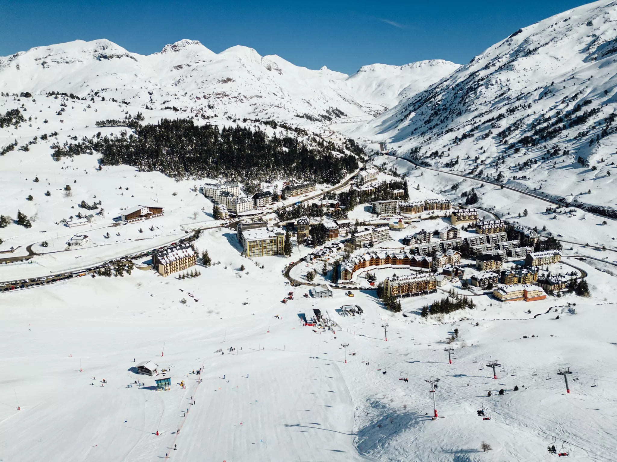 Estación de esquí de Candanchú.