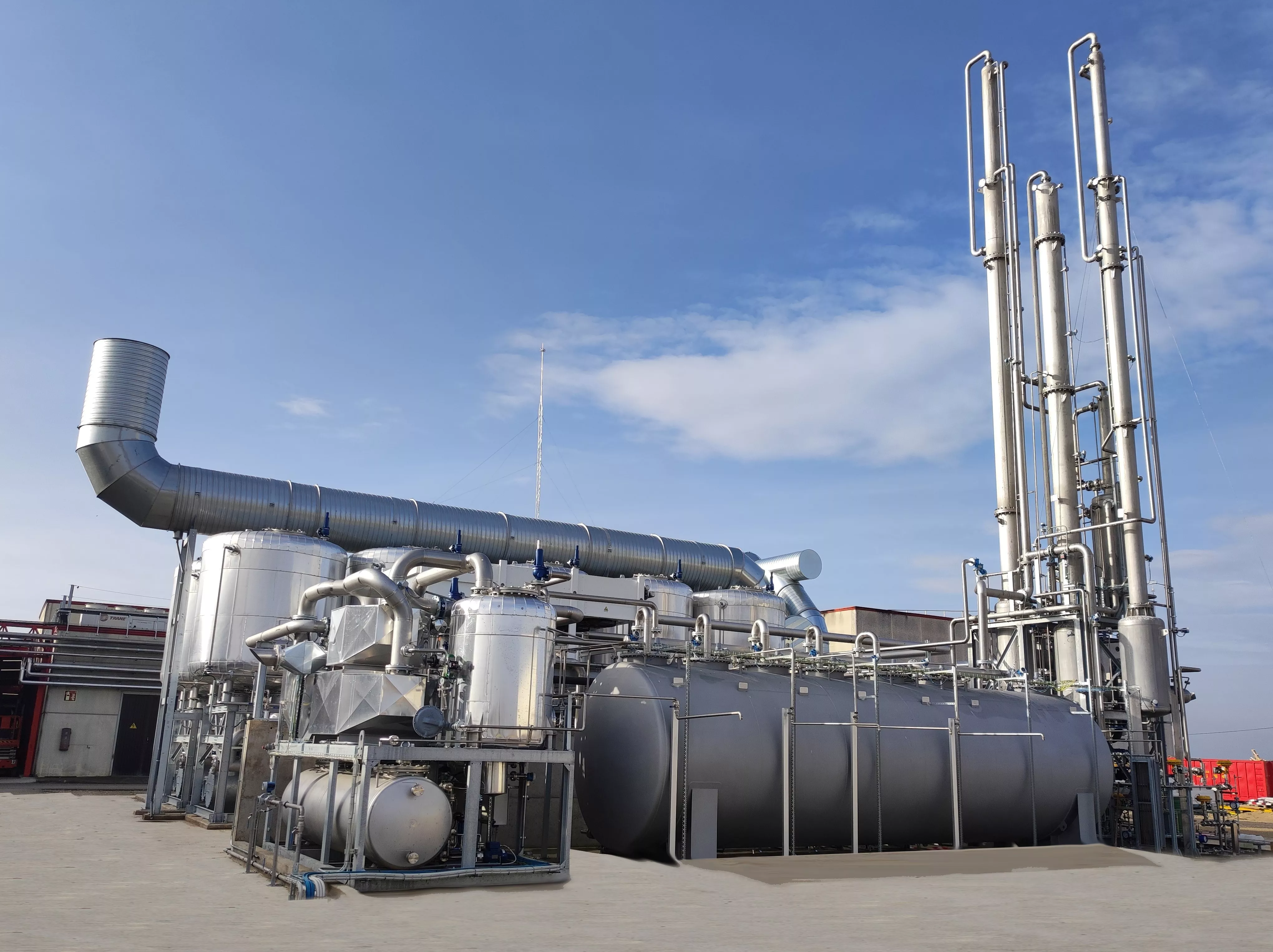 Instalación en Enplater en Sariñena