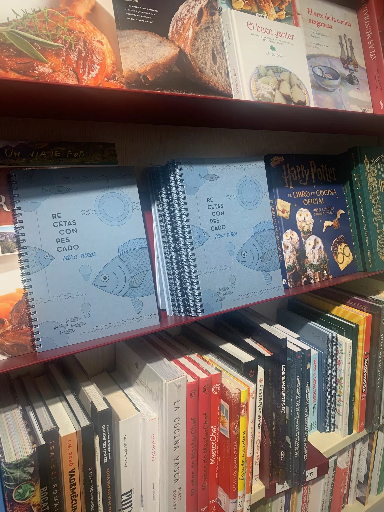 Libro Recetas con pescado para niños de La Coruñesa en Santos Ochoa Huesca.