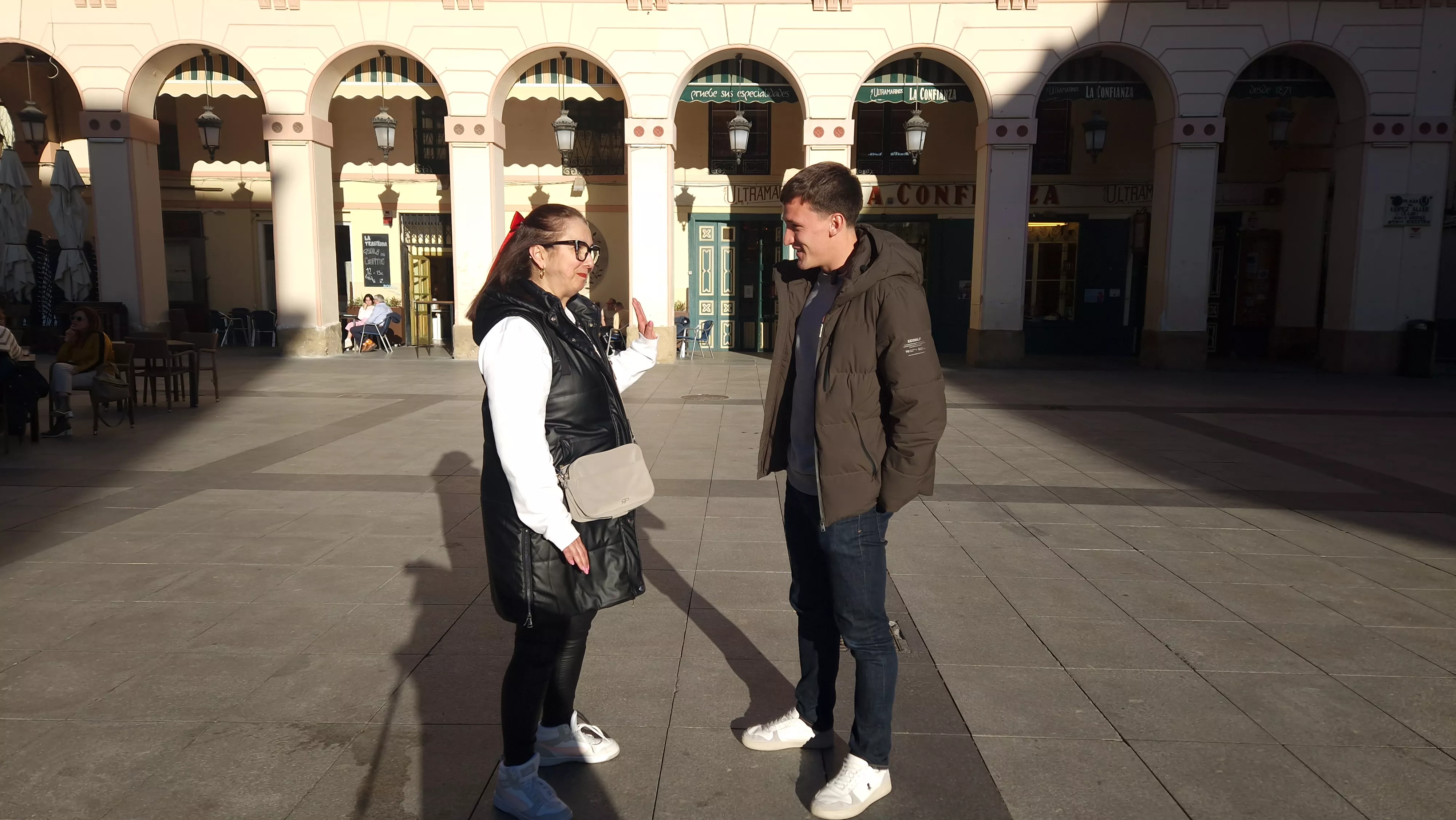 Yolanda Chantal e Iker Kortajarena. Foto Myriam Martínez
