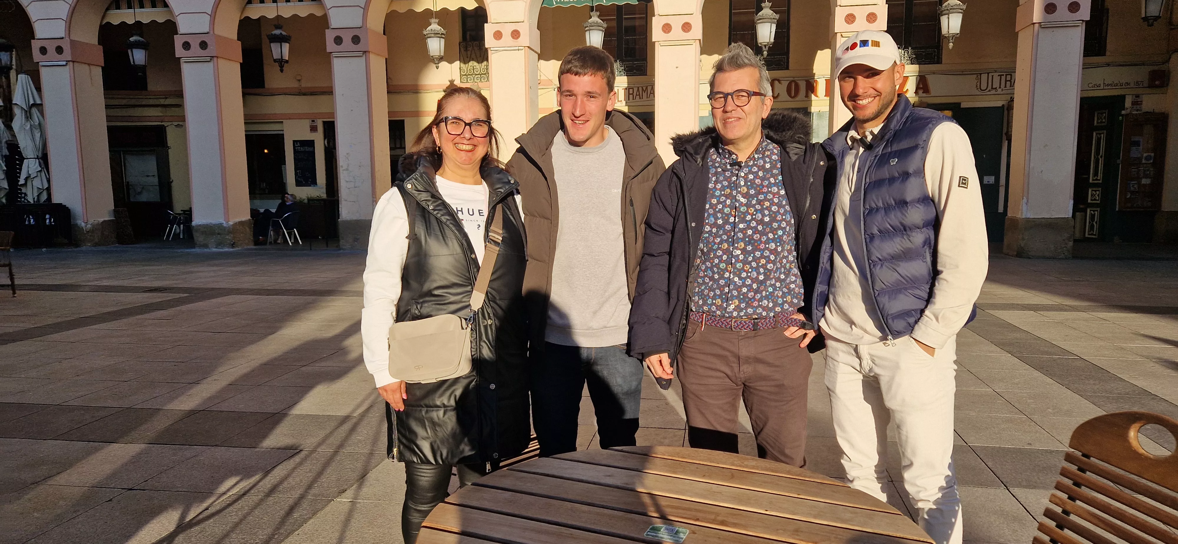 Yolanda Chantal, Iker Kortajarena, Ismael Crespo y Jérémy Blasco. Foto Myriam Martínez