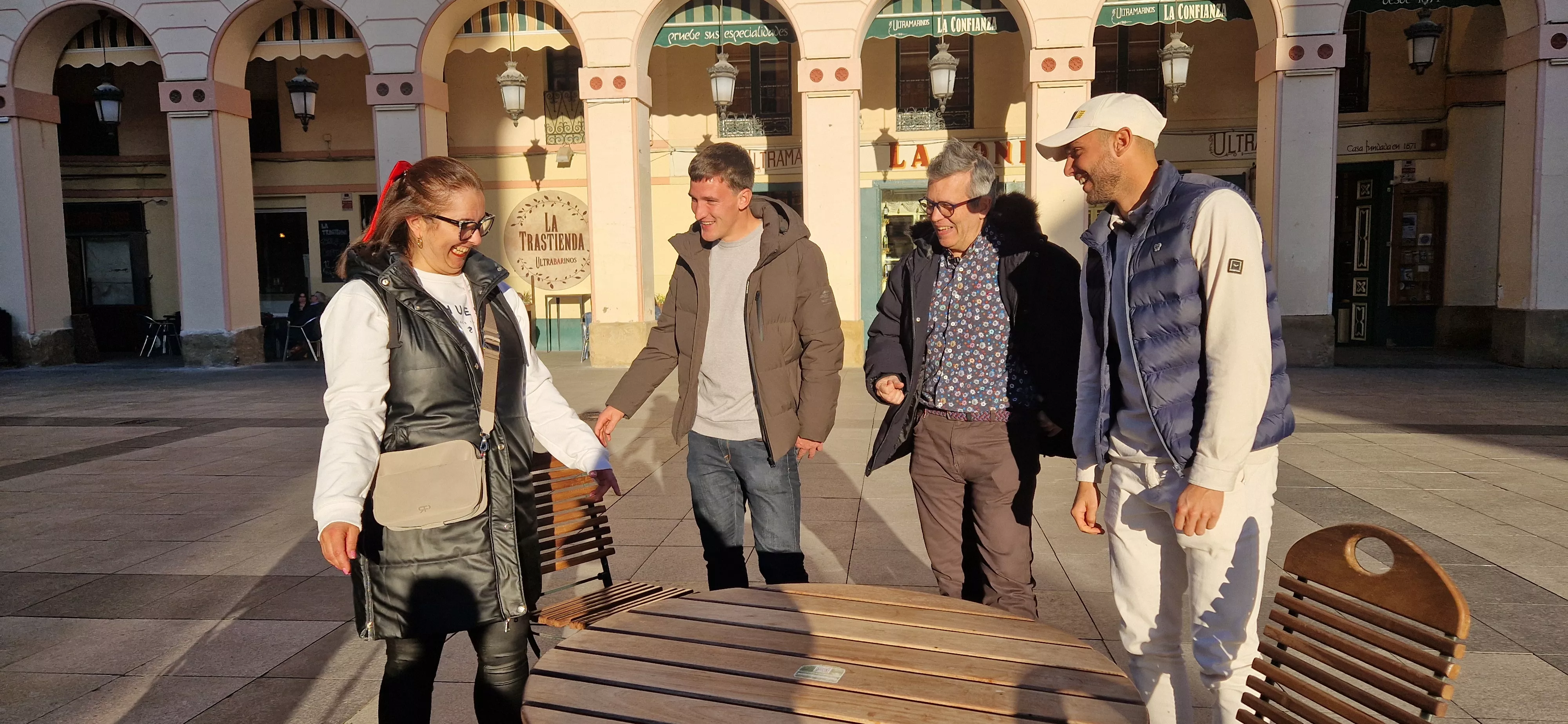 Yolanda Chantal, Iker Kortajarena, Ismael Crespo y Jérémy Blasco. Foto Myriam Martínez