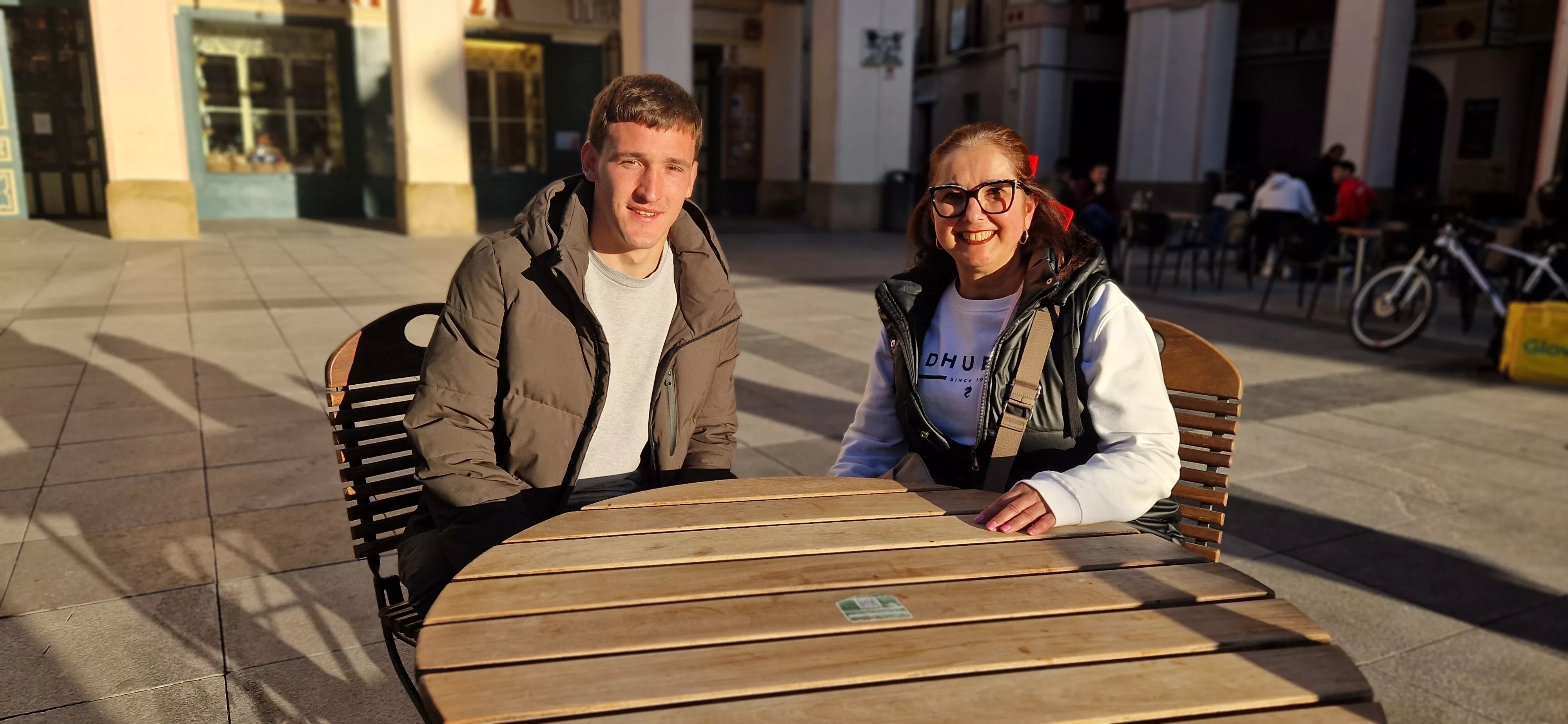 Iker Kortajarena y Yolanda Chantal. Foto Myriam Martínez