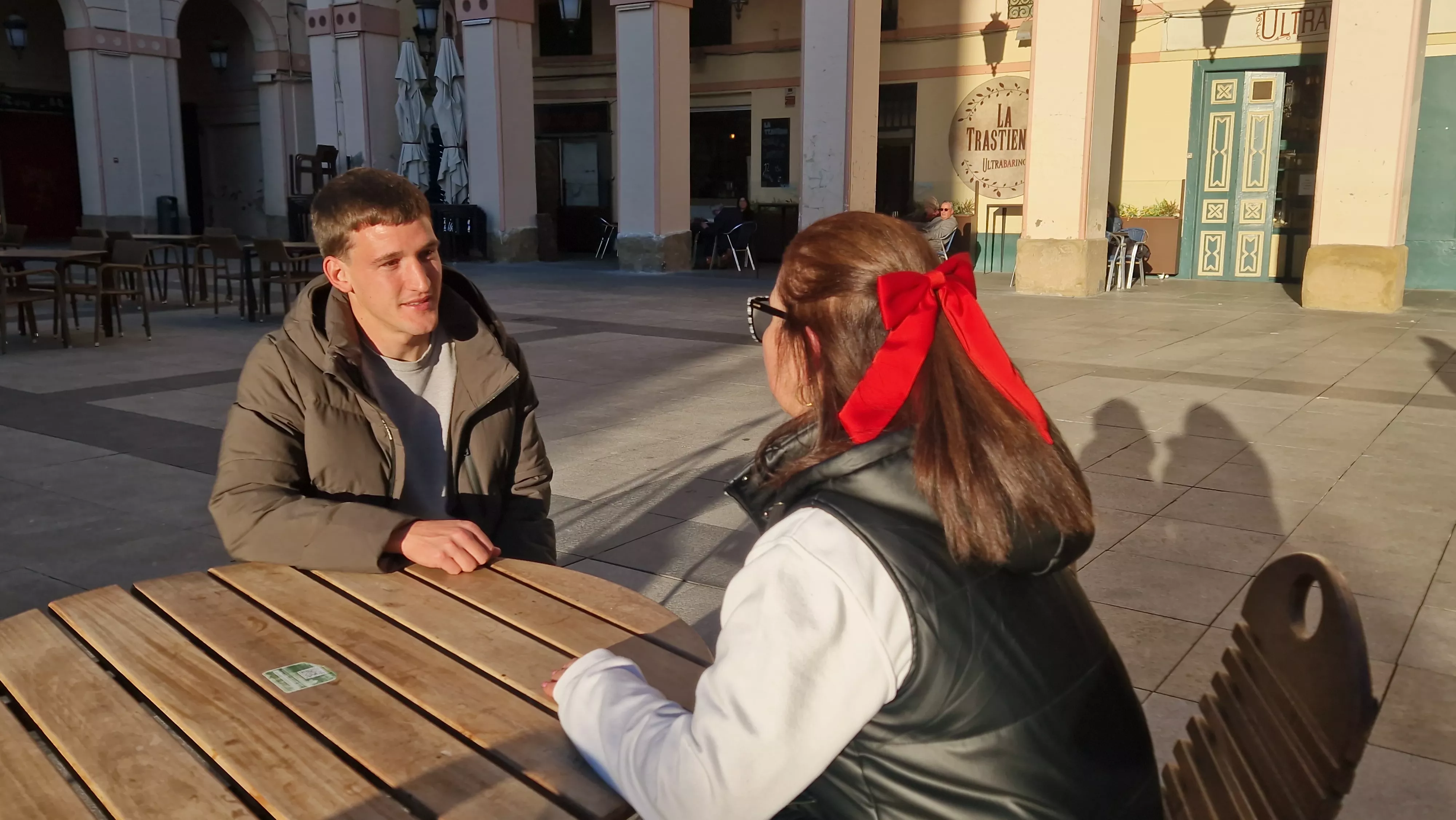 Iker Kortajarena y Yolanda Chantal. Foto Myriam Martínez