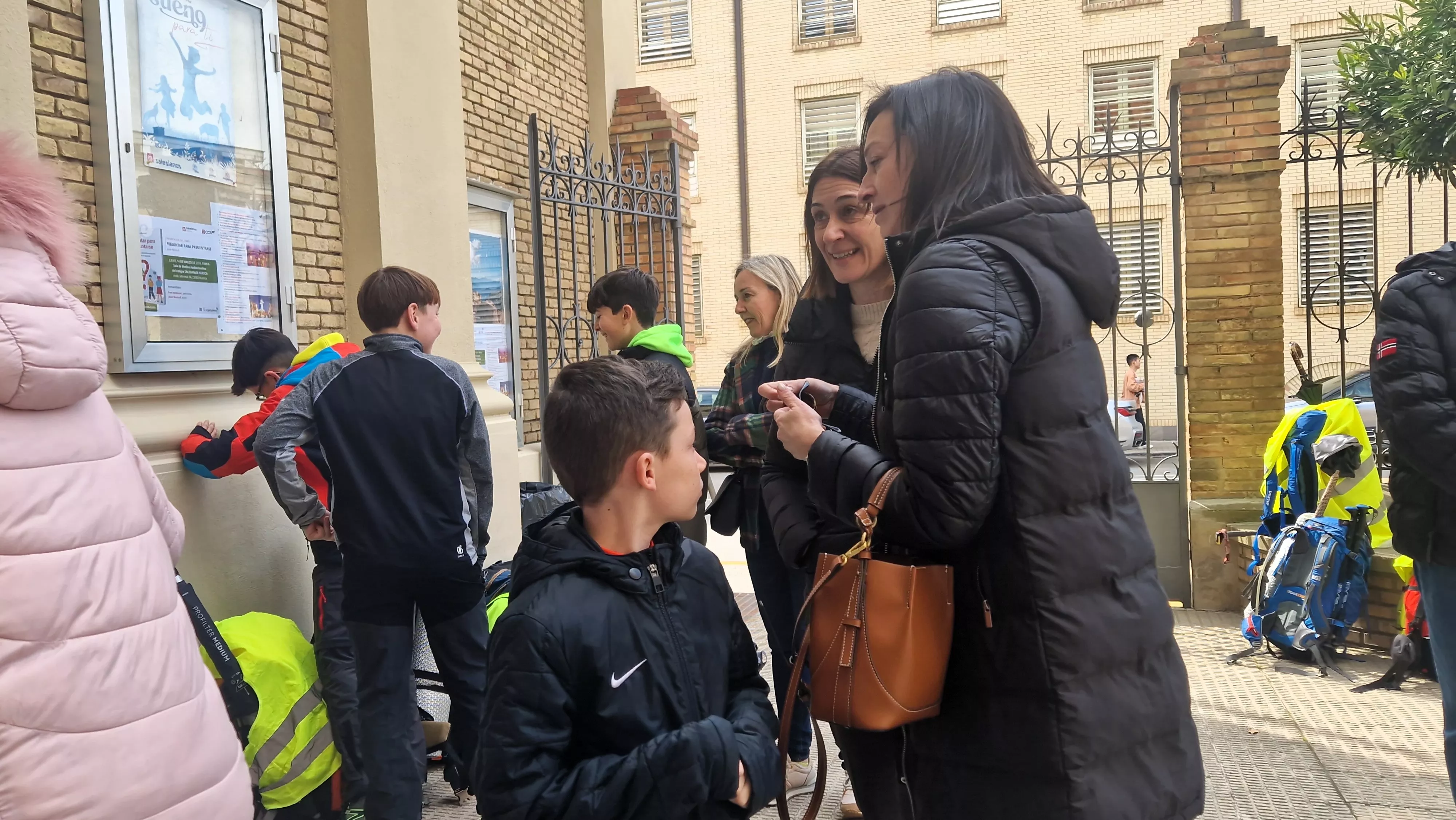  Salida de la Javierada 2024 desde Huesca. Foto Myriam Martínez 