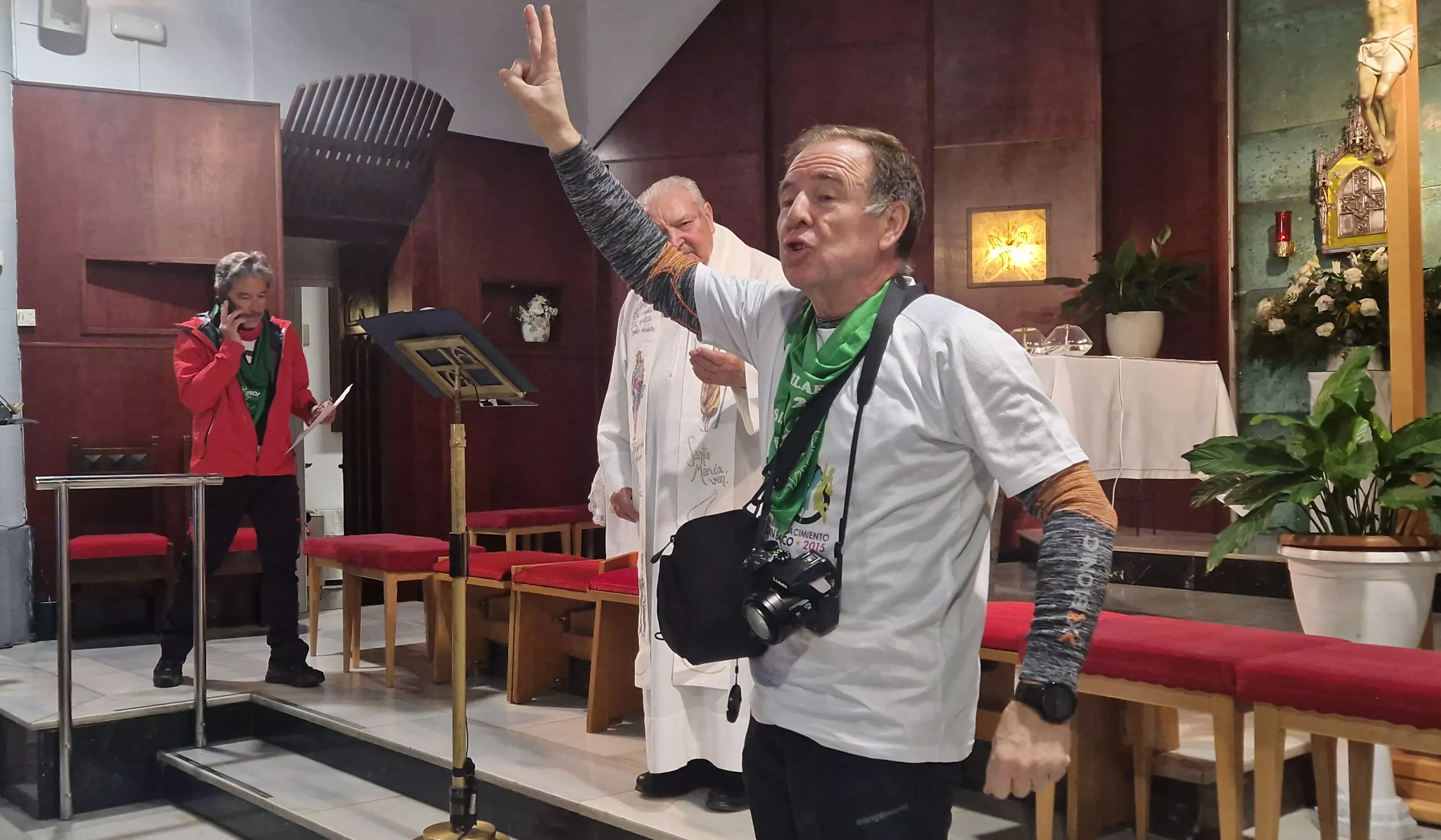  Salida de la Javierada 2024 desde Huesca. Foto Myriam Martínez