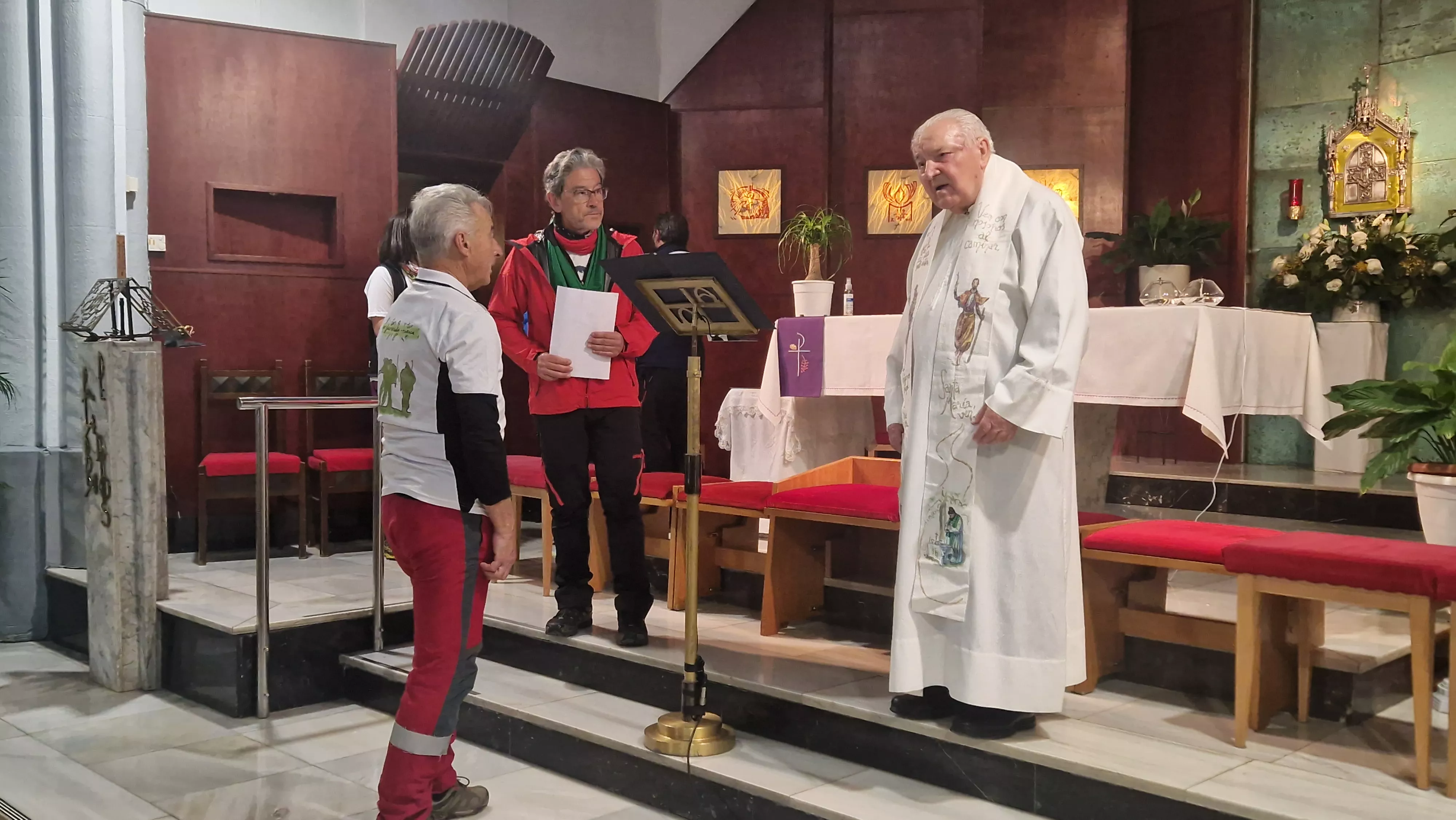  Salida de la Javierada 2024 desde Huesca. Foto Myriam Martínez 