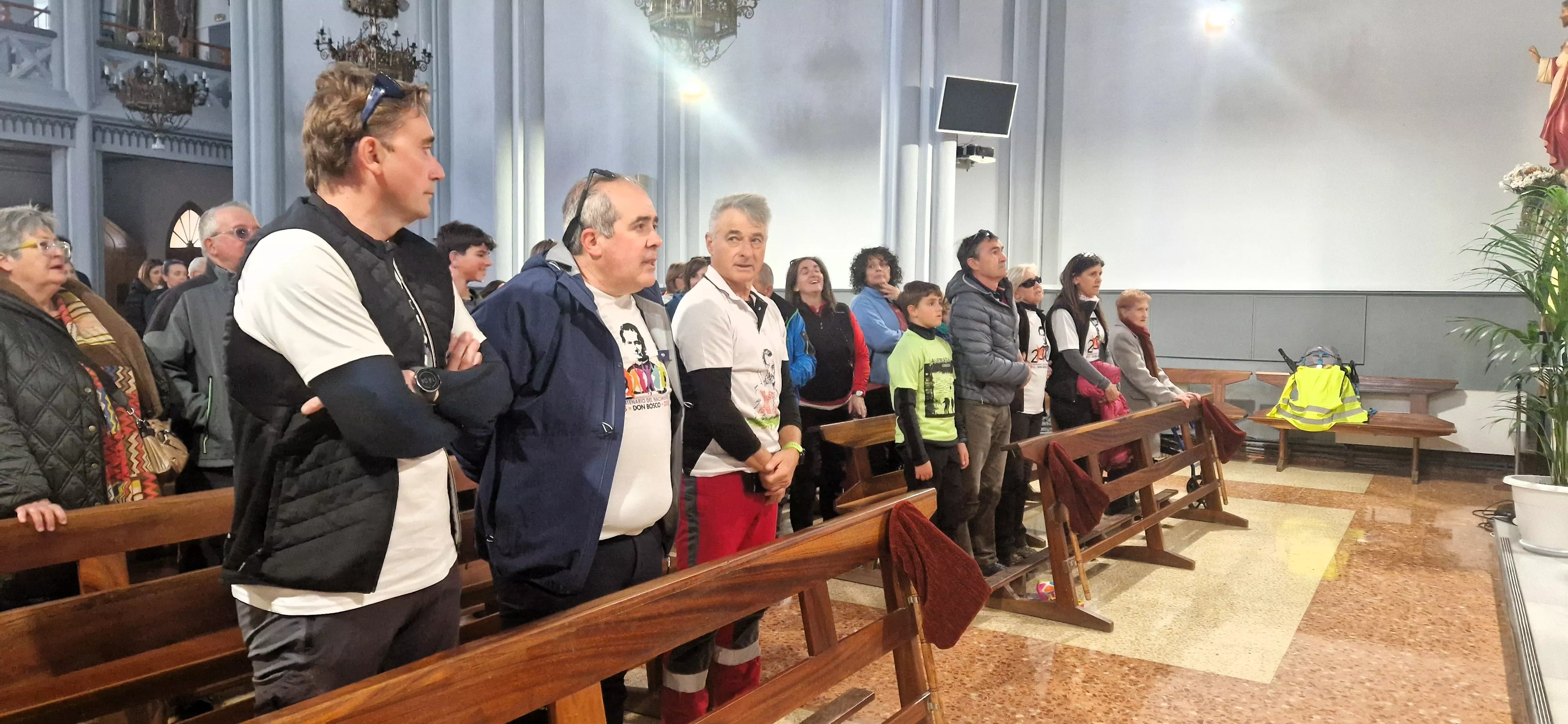  Salida de la Javierada 2024 desde Huesca. Foto Myriam Martínez 