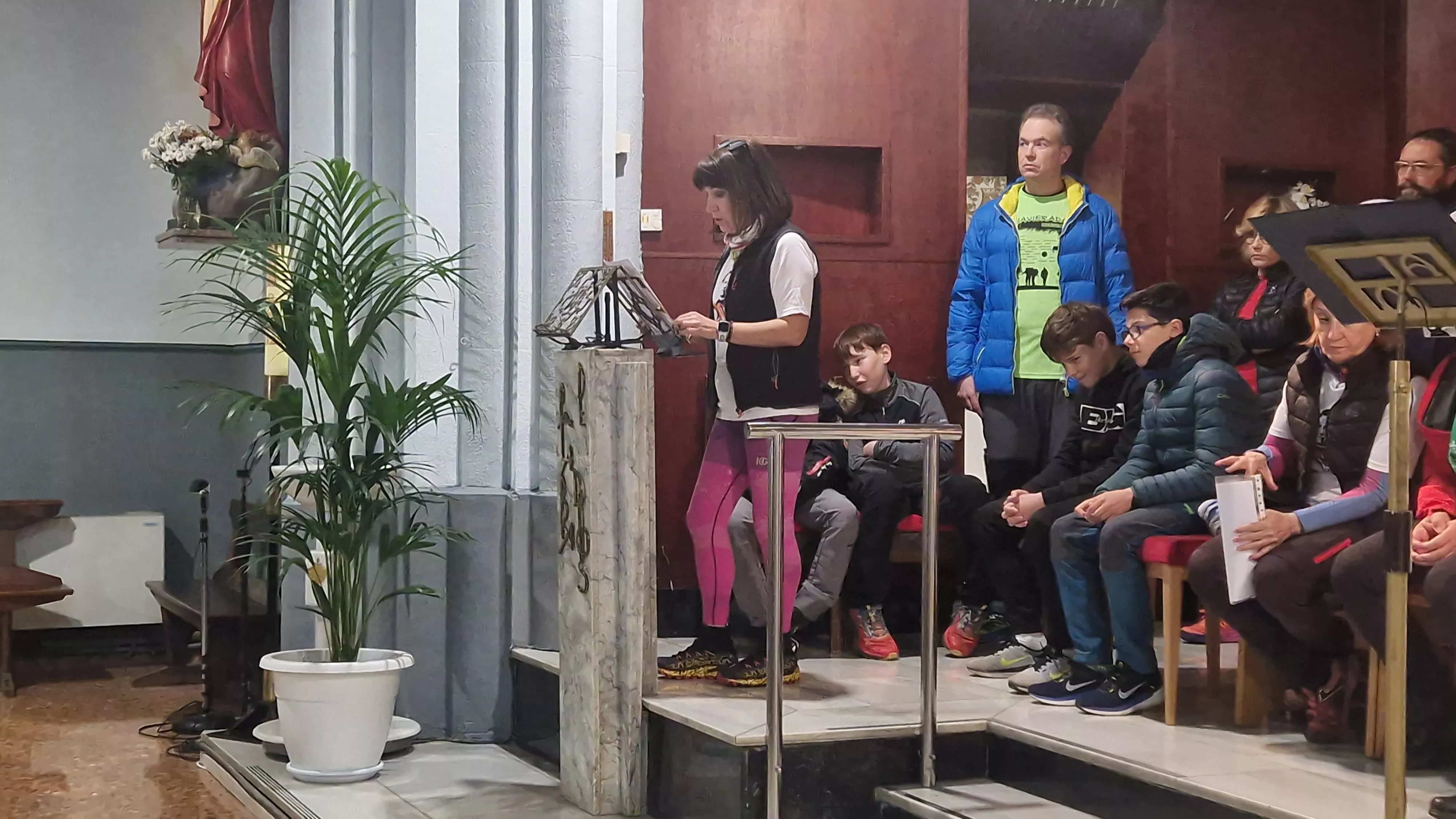  Salida de la Javierada 2024 desde Huesca. Foto Myriam Martínez 